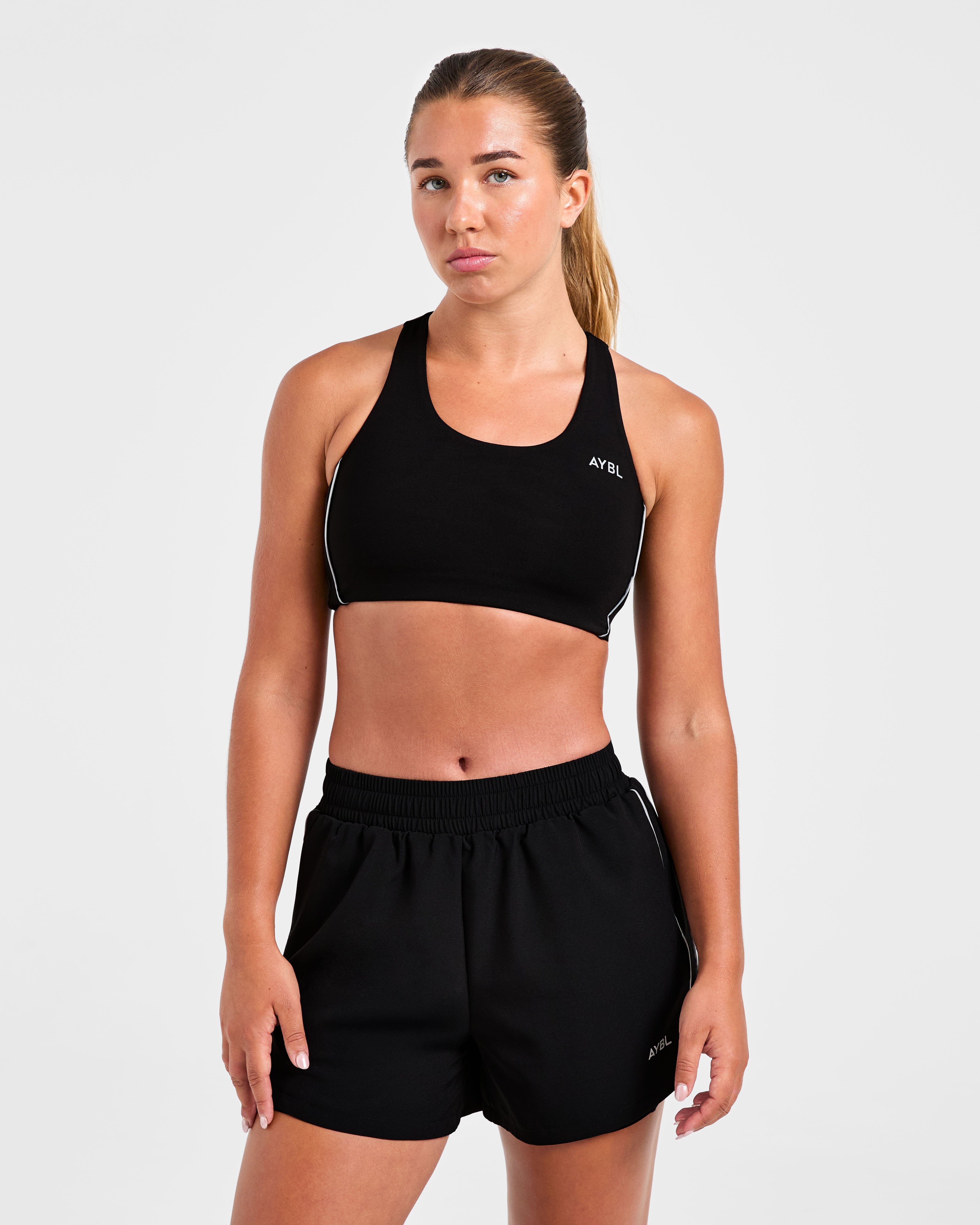 Sports Bra de Correr - Negro
