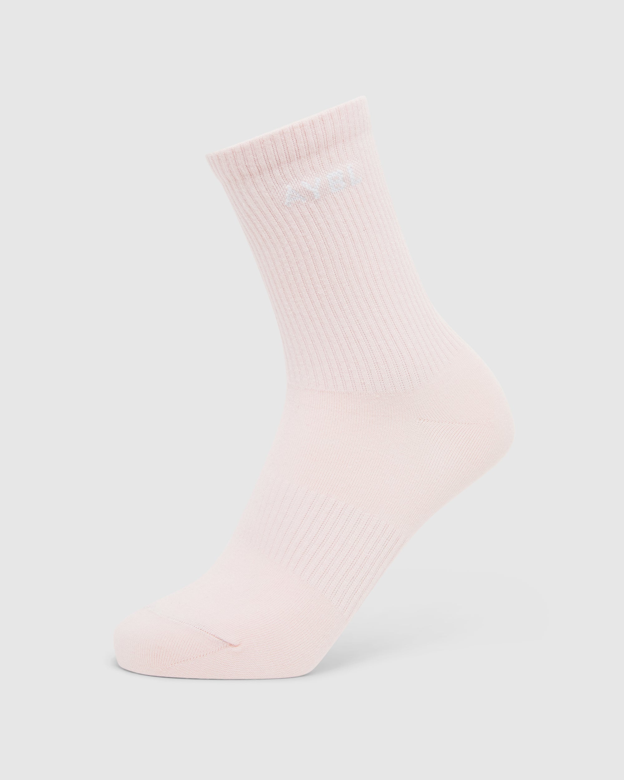 Calcetines de Cuello Diarios (3 Unidades) - Azul/Morado/Rosa