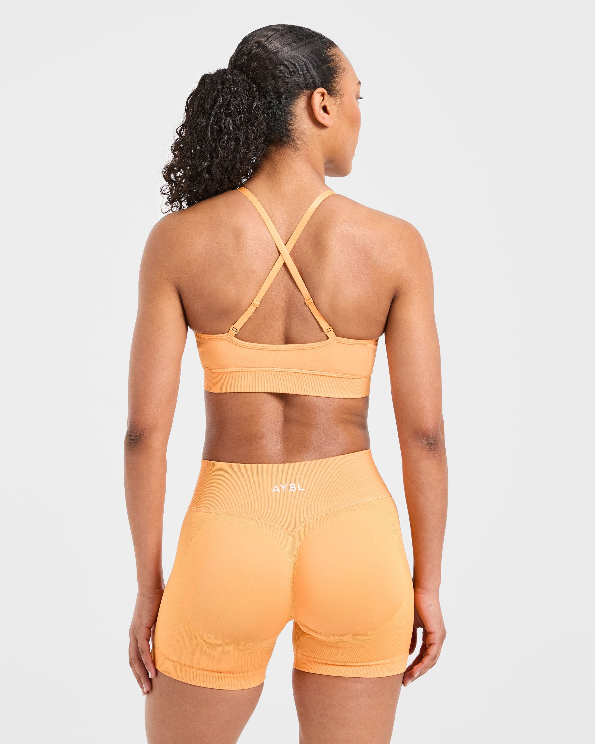 Adapt Bra Deportivo Sin Costuras - Naranja Brillante