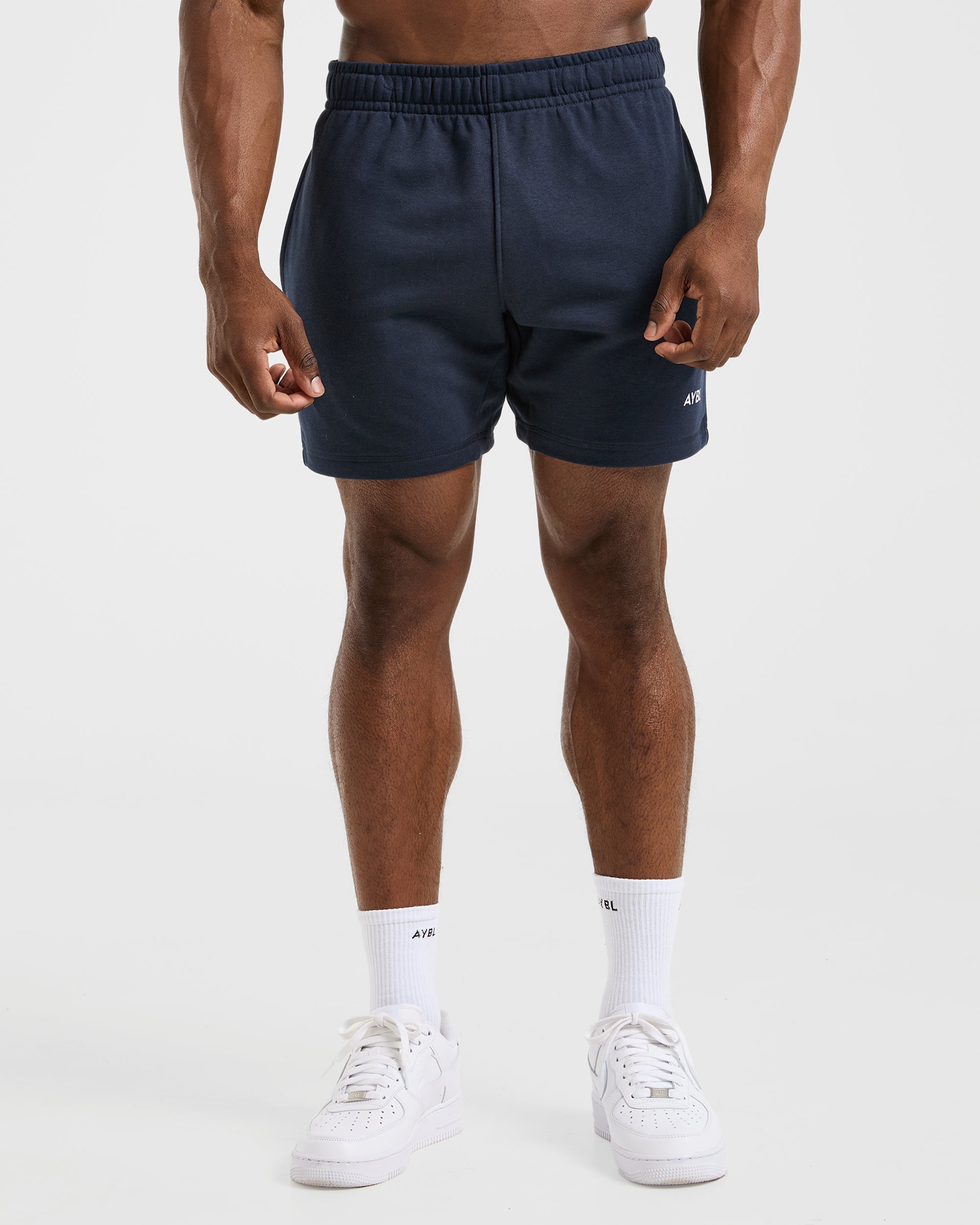Shorts ligeros esenciales de 5" - Azul marino