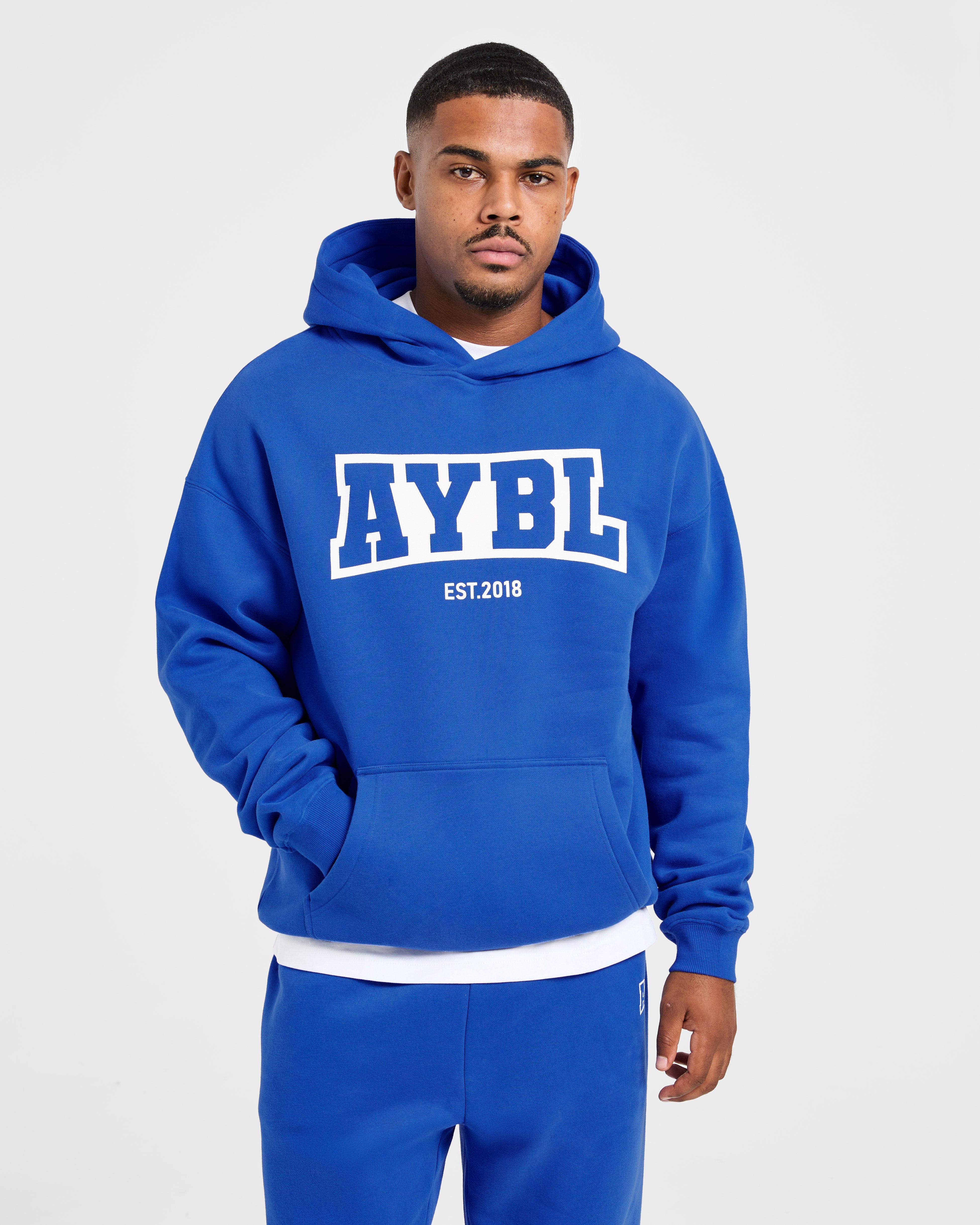 Sudadera Oversized Academy - Cobalto