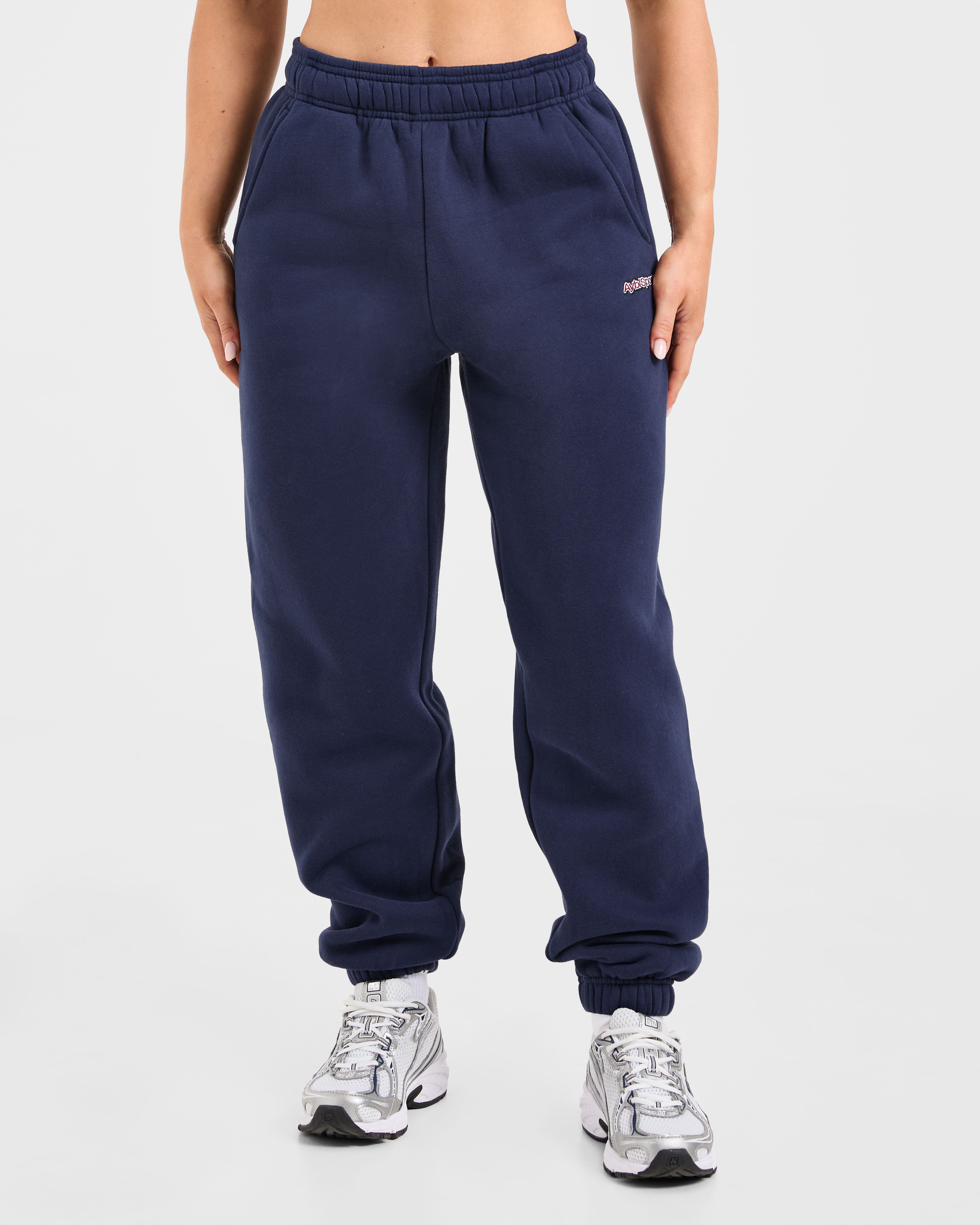 Pantalones Jogger Oversized de Deporte AYBL - Azul Marino