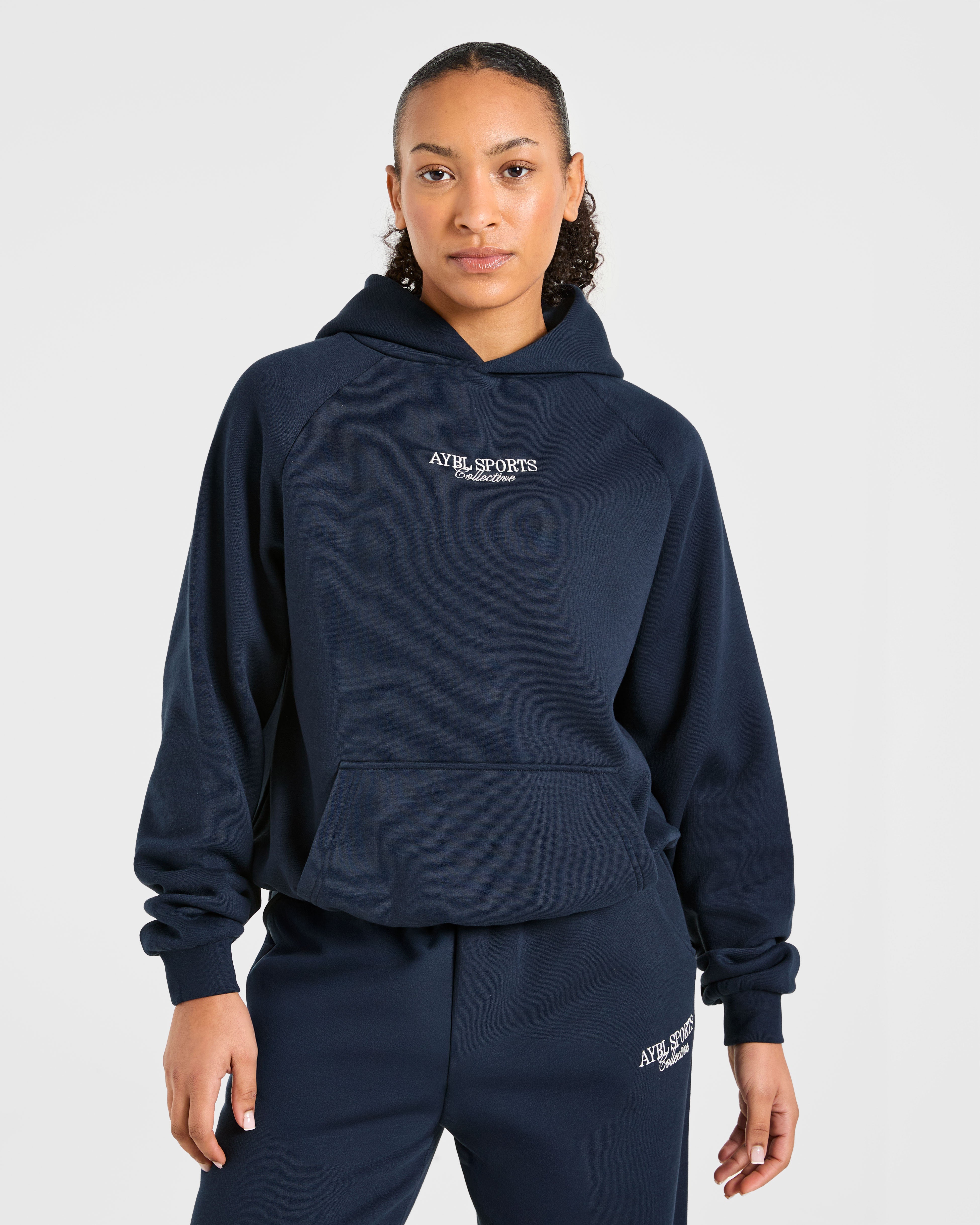 Sudadera Oversized Sports Collective - Azul Marino