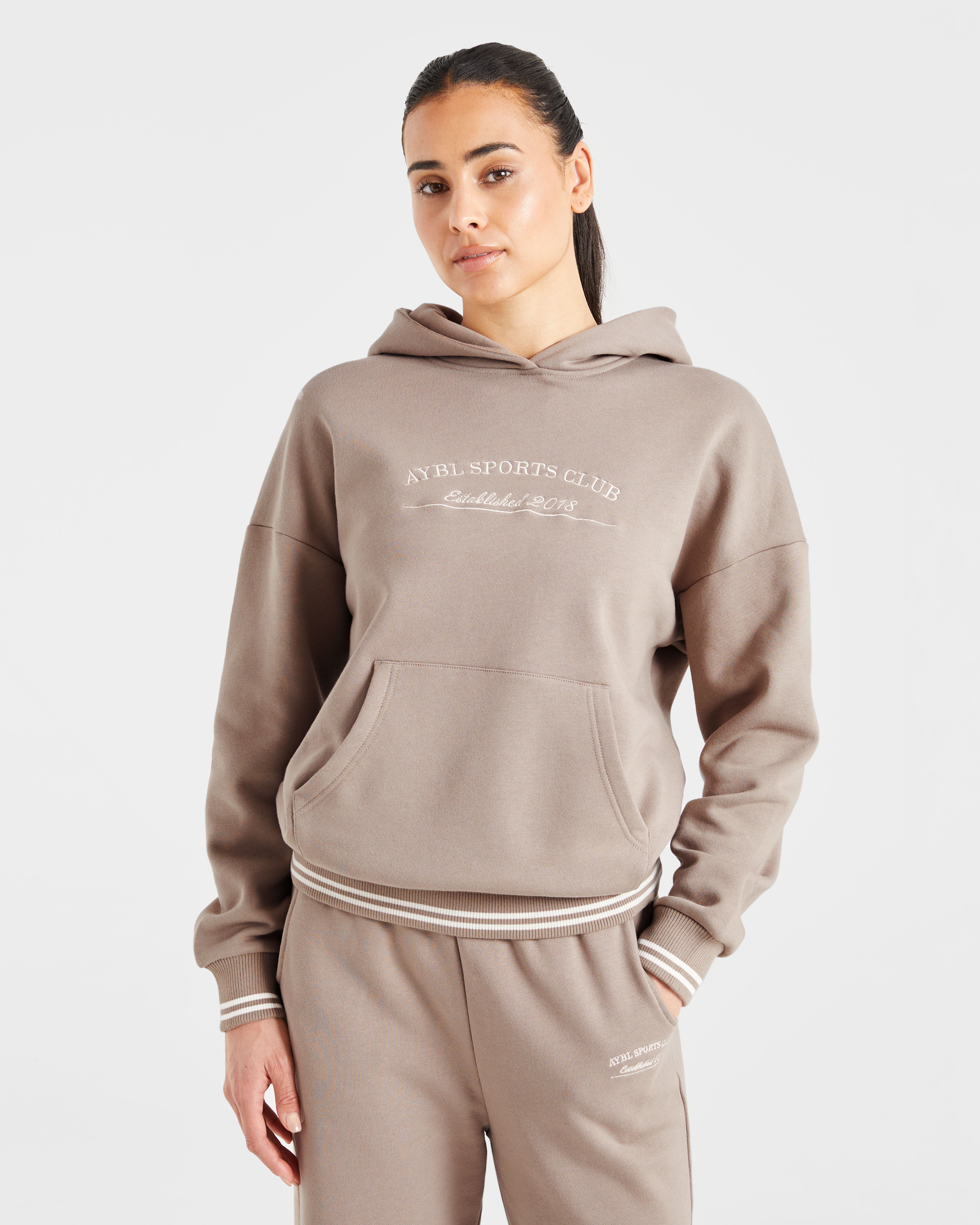 Sudadera Courtside - Moca