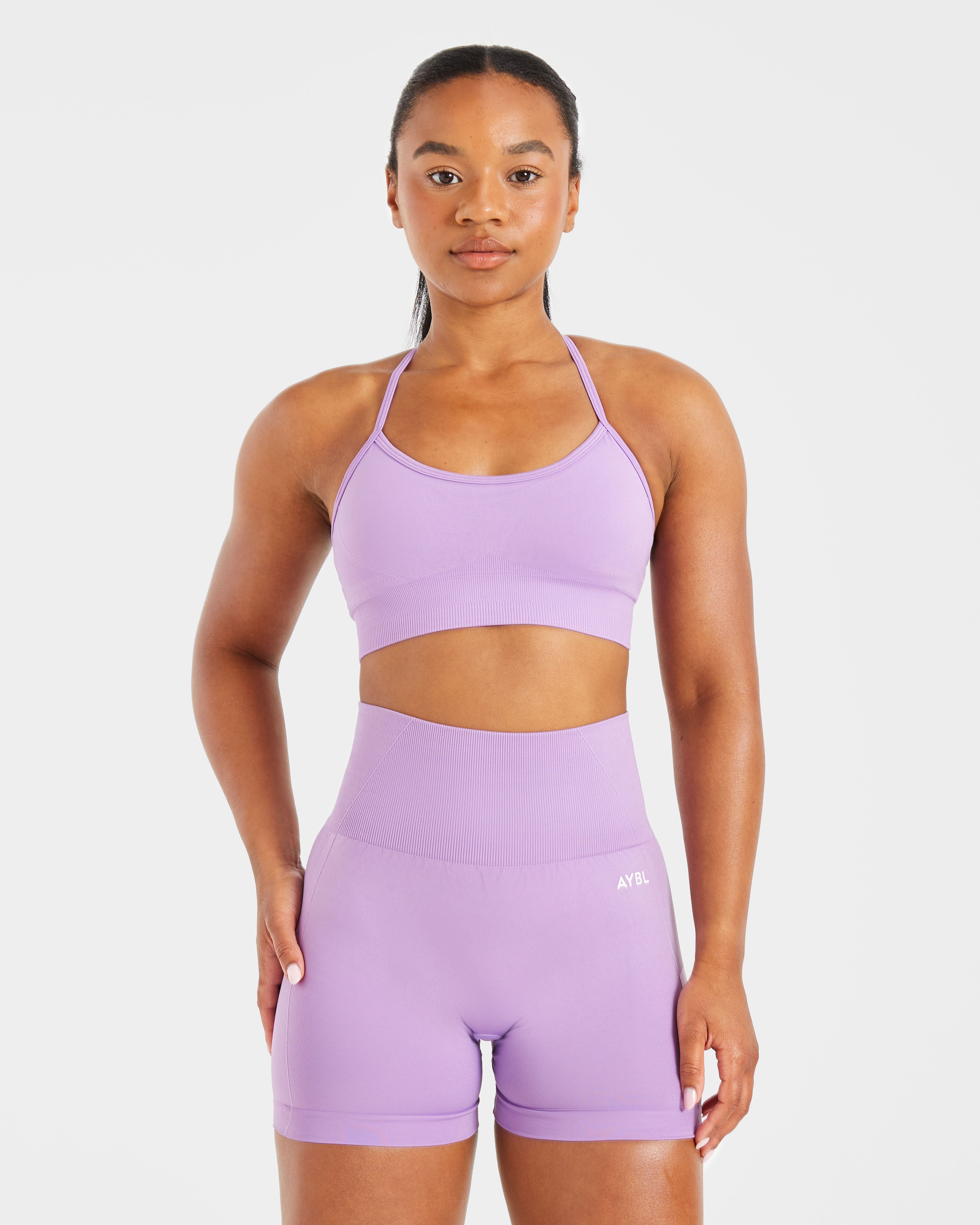Empower Bra Deportivo Sin Costuras - Morado
