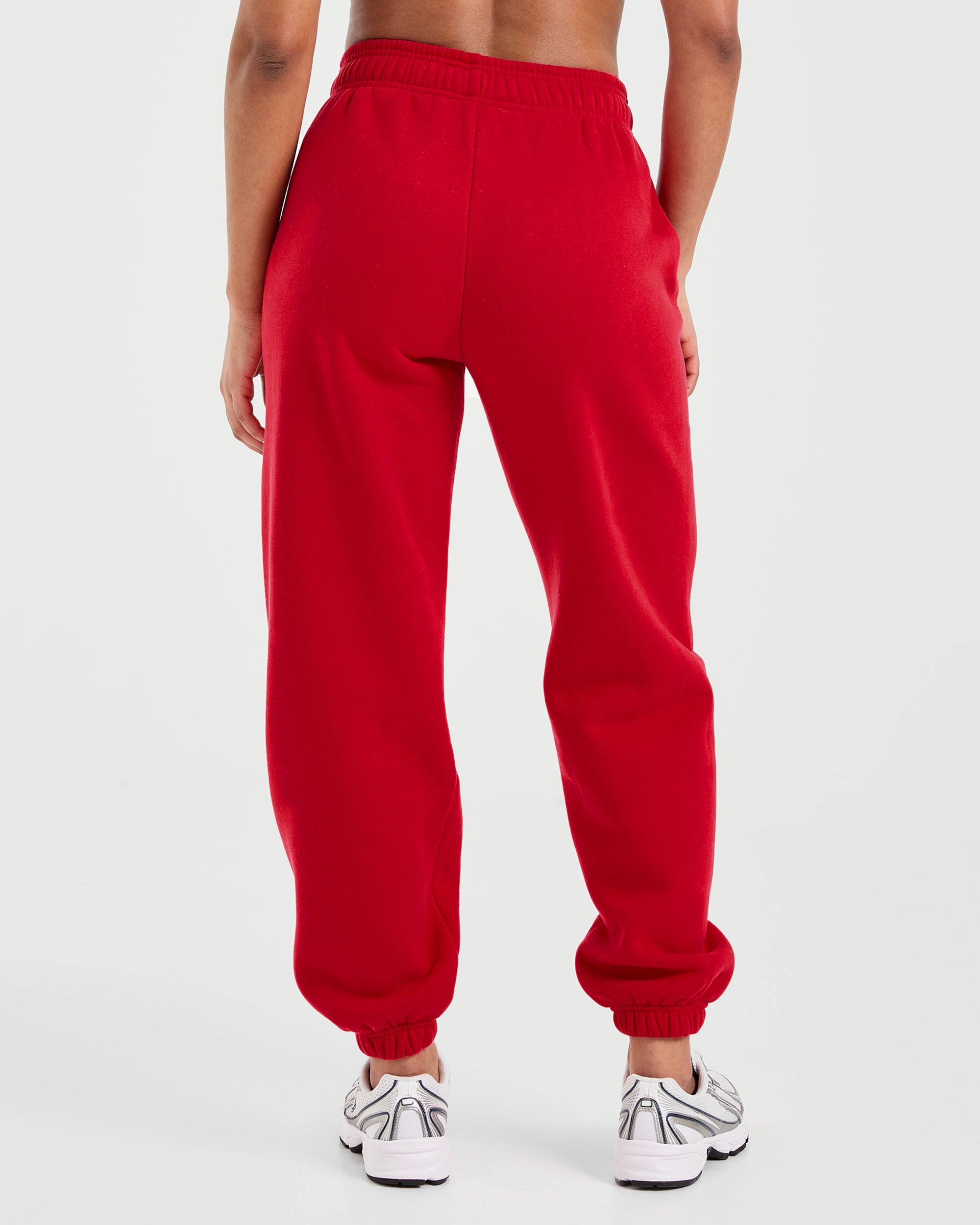 Pantalones Deportivos AYBL Sports Club Oversized - Rojo Verdadero