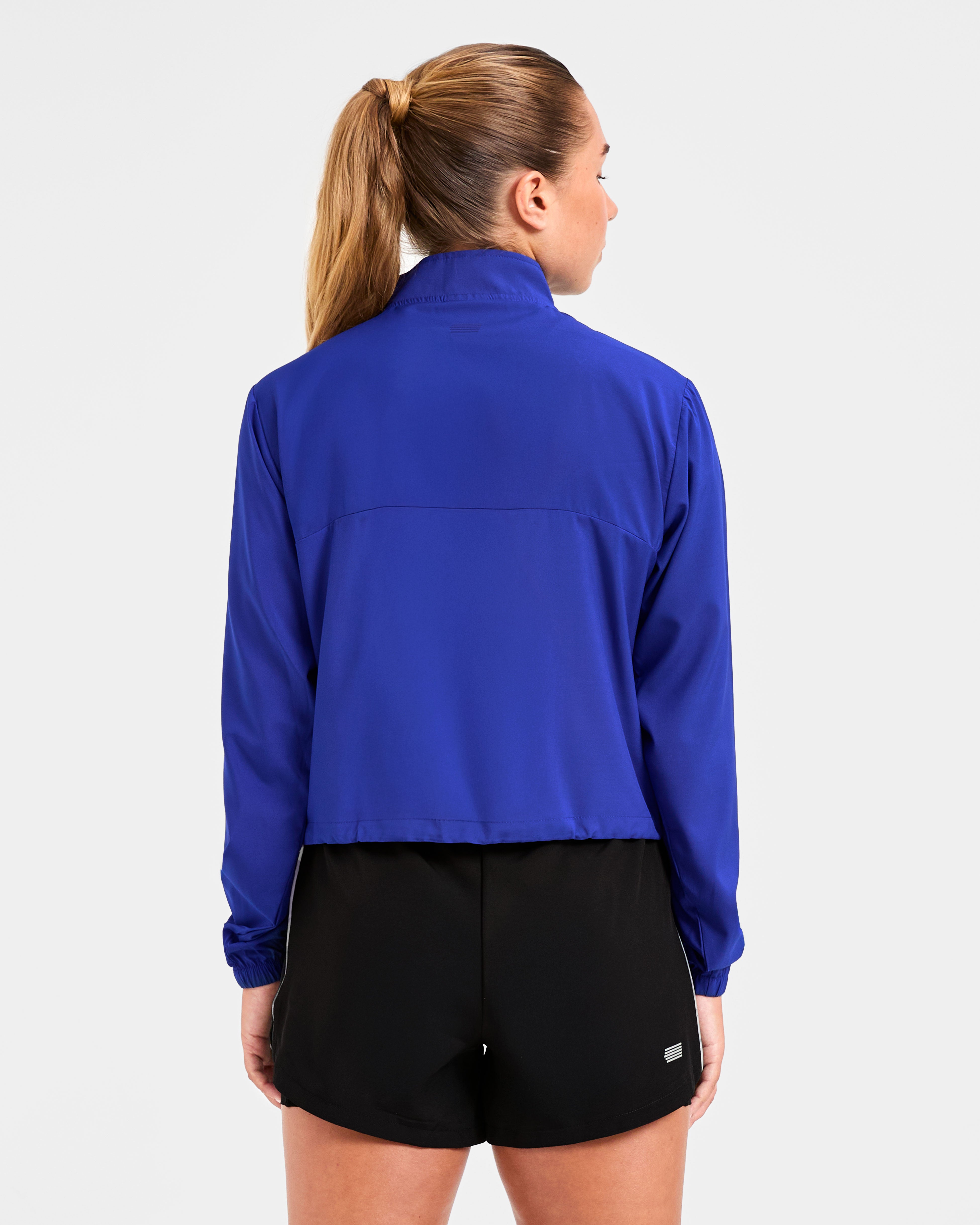 Chaqueta de media cremallera Run - Cobalto