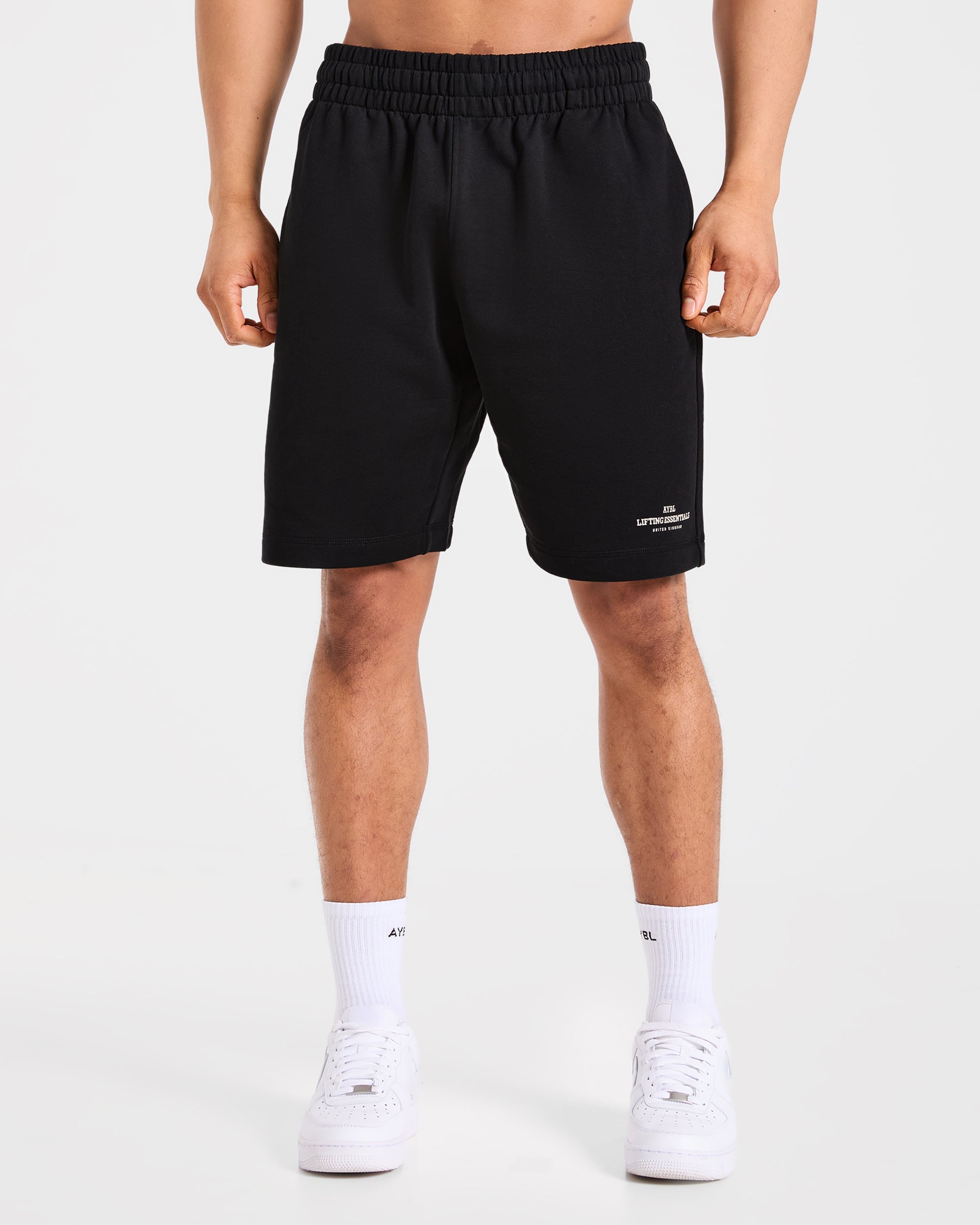 Shorts Apex Lifting Essentials - Negro/Crema