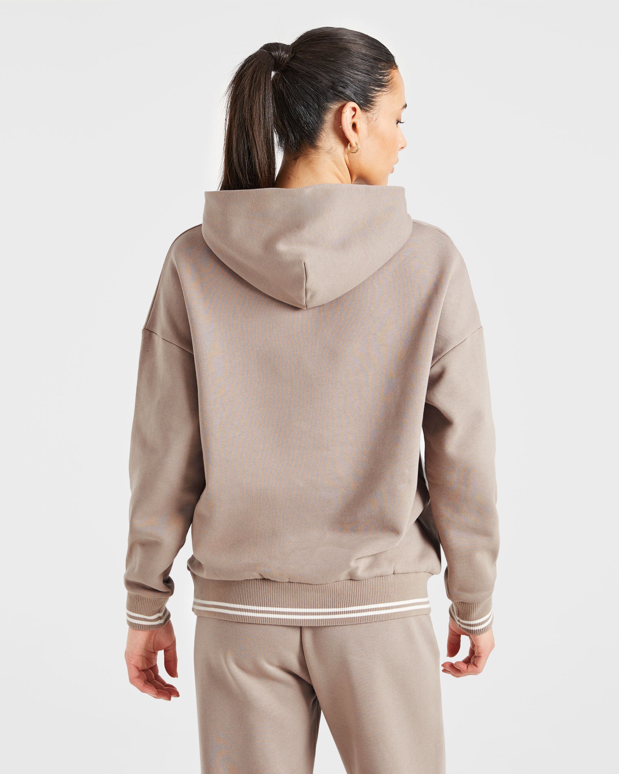 Sudadera Courtside - Moca