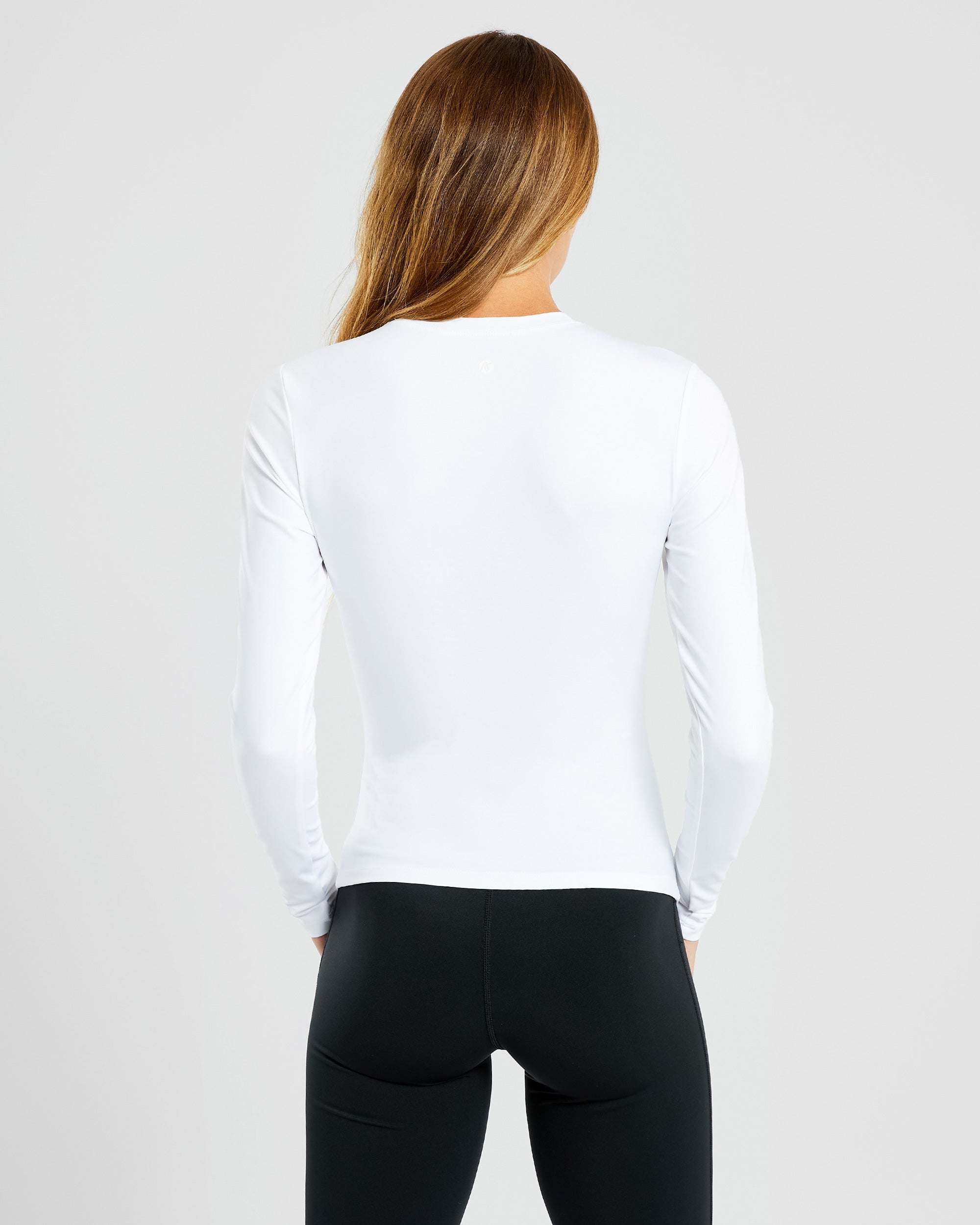 Top de Manga Larga Sculpt - Blanco