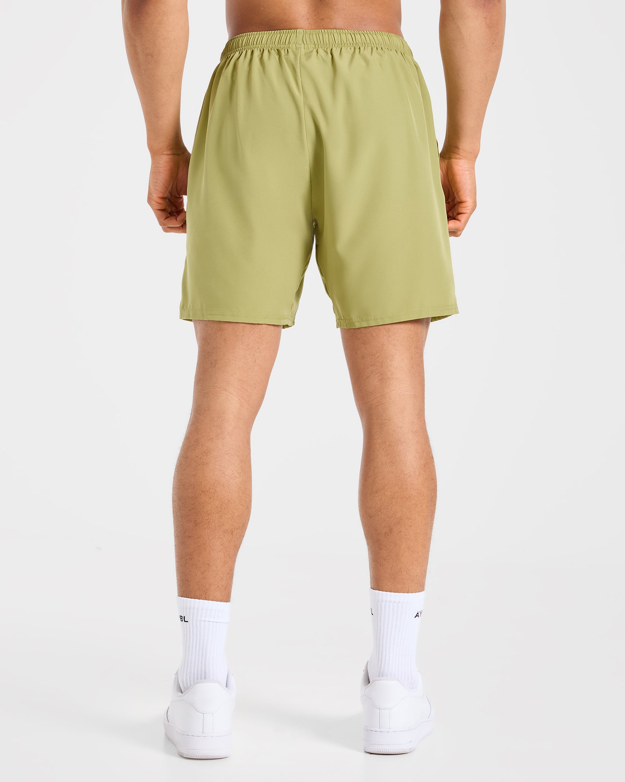 Pantalones Cortos Core 7" - Olivo Cítrico