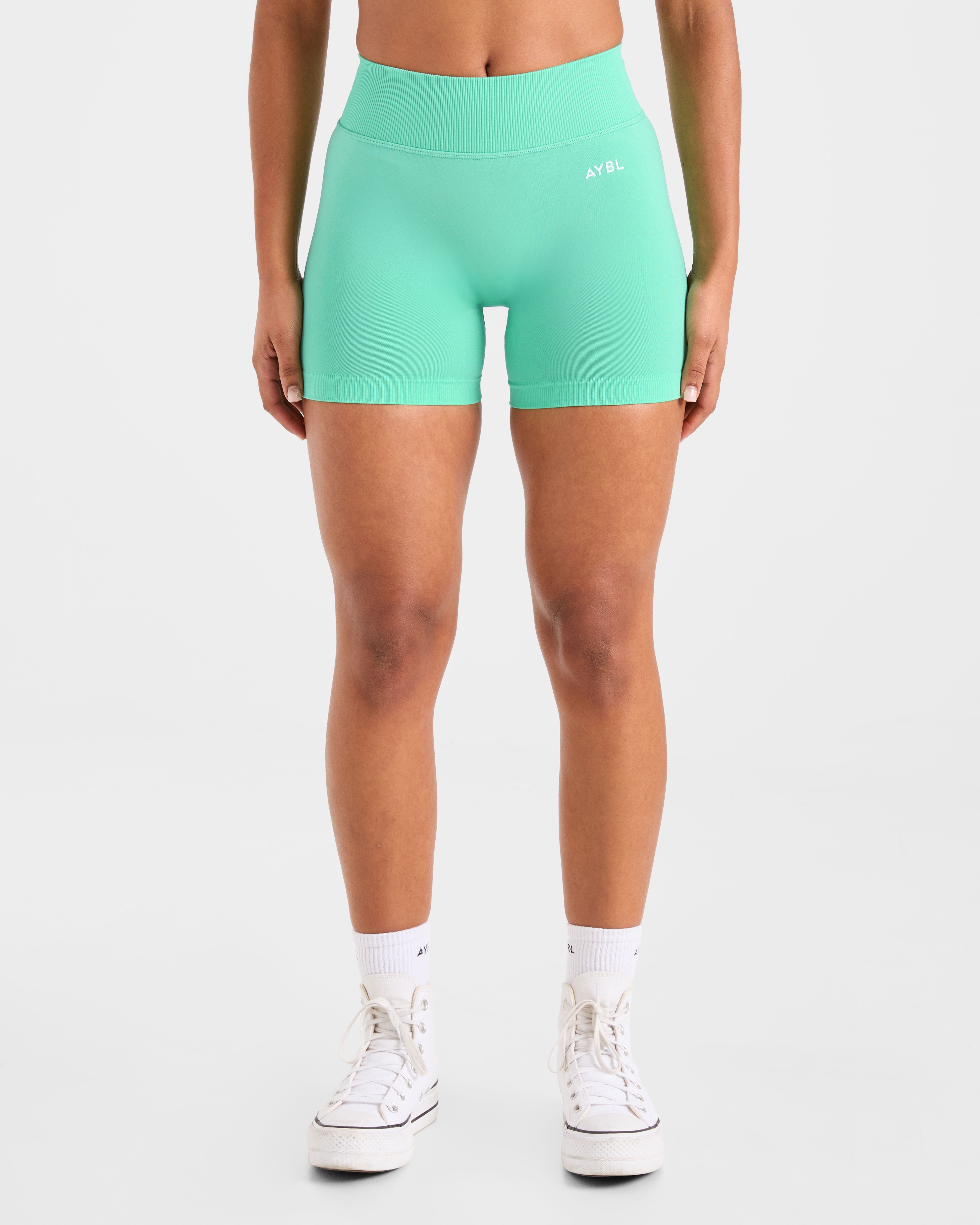 Shorts Sin Costuras Adapt | 4,5" - Mint Primavera
