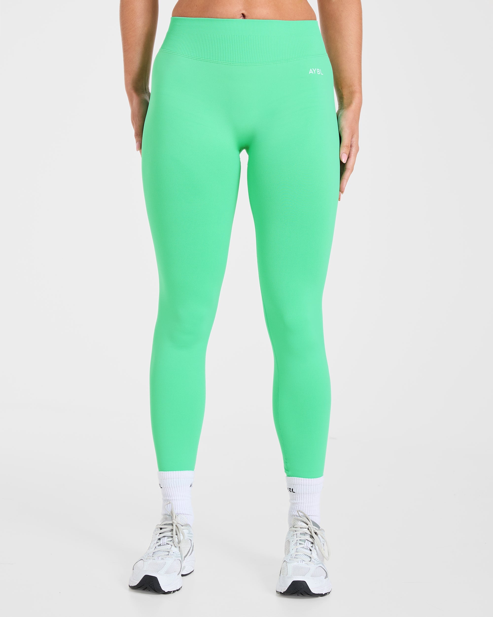 Leggings sin costuras Enhance - Verde menta