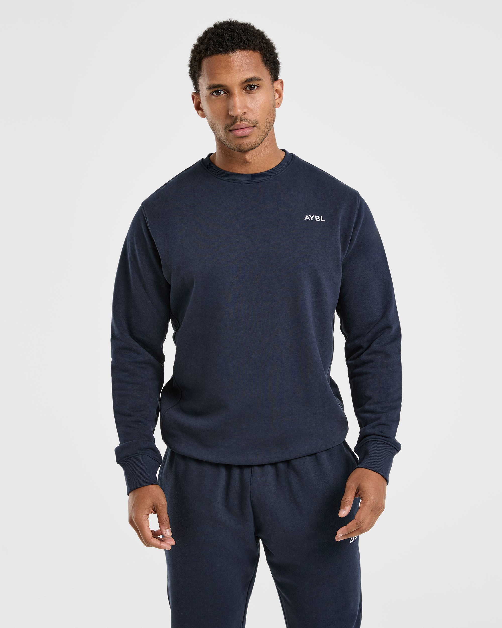 Sudadera Ligera Esencial - Azul Marino
