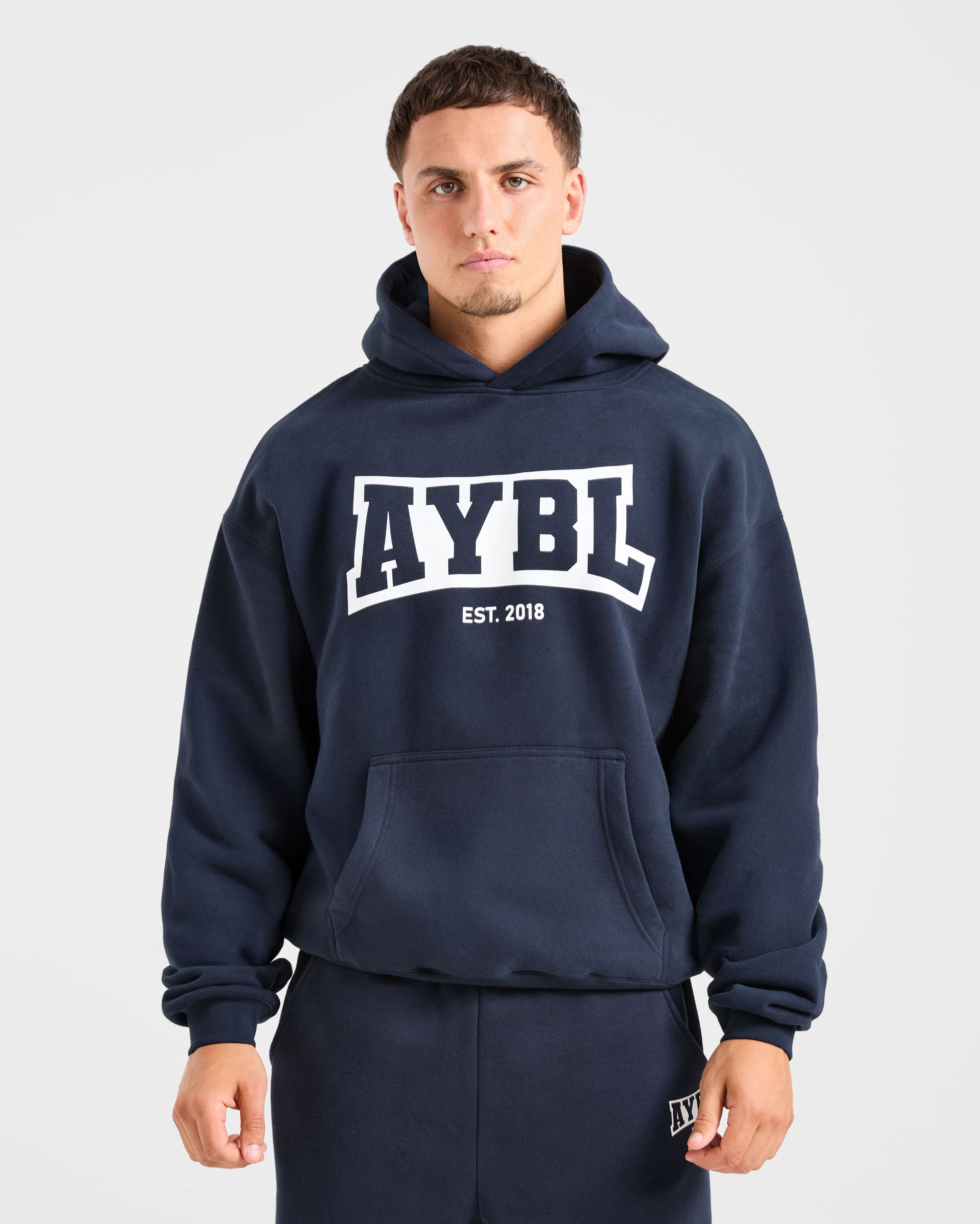 Sudadera Oversized Academy - Azul marino