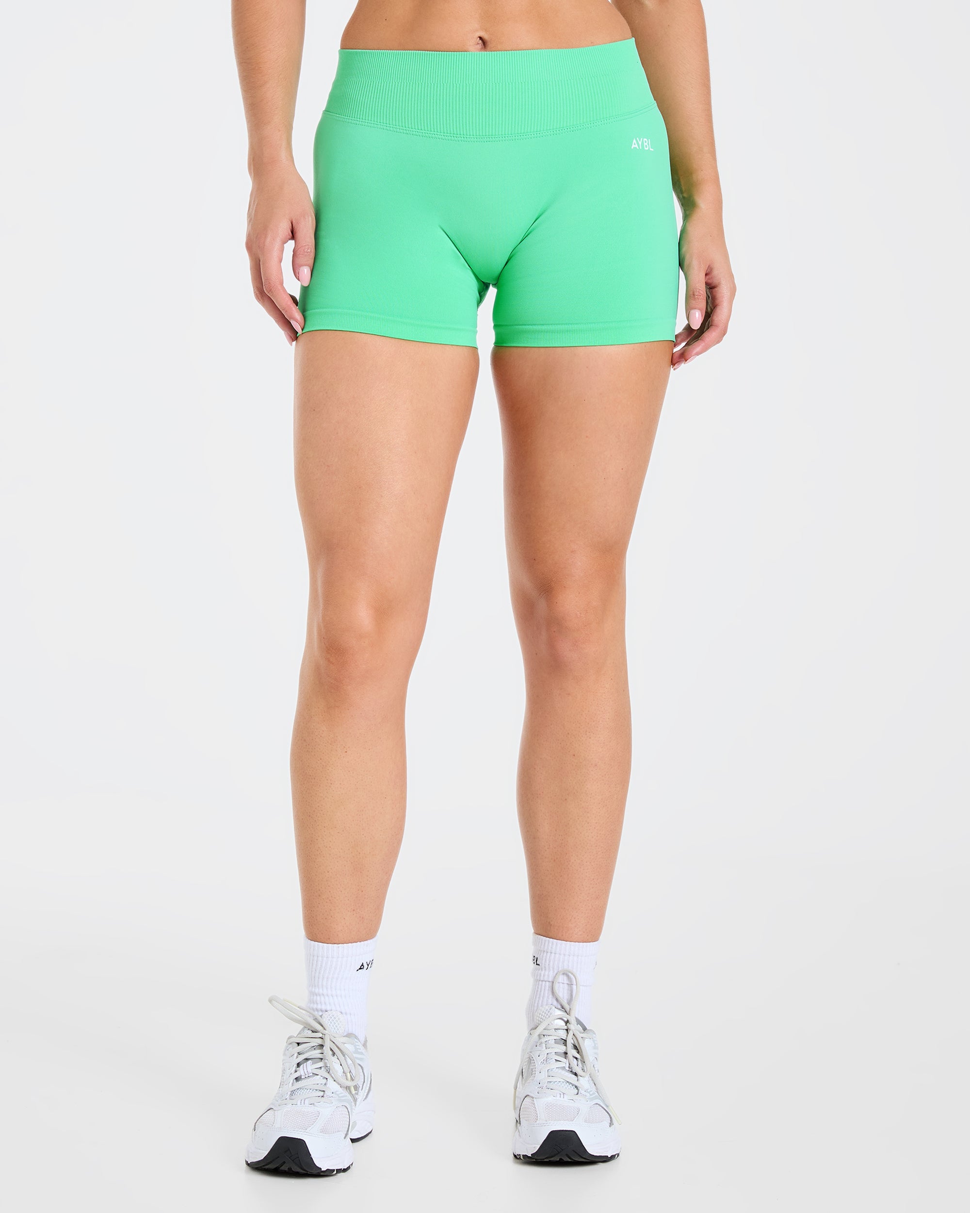 Mejora tus shorts sin costuras | 3,5" - Verde menta