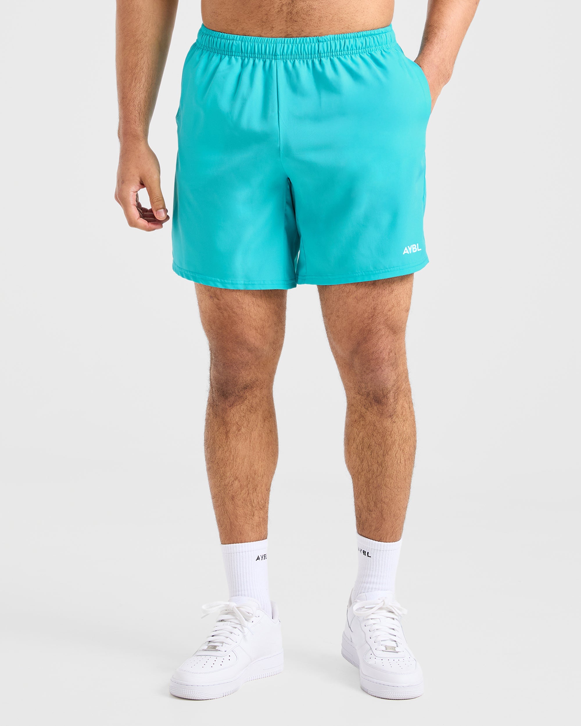 Shorts Core 7" - Azul Aqua