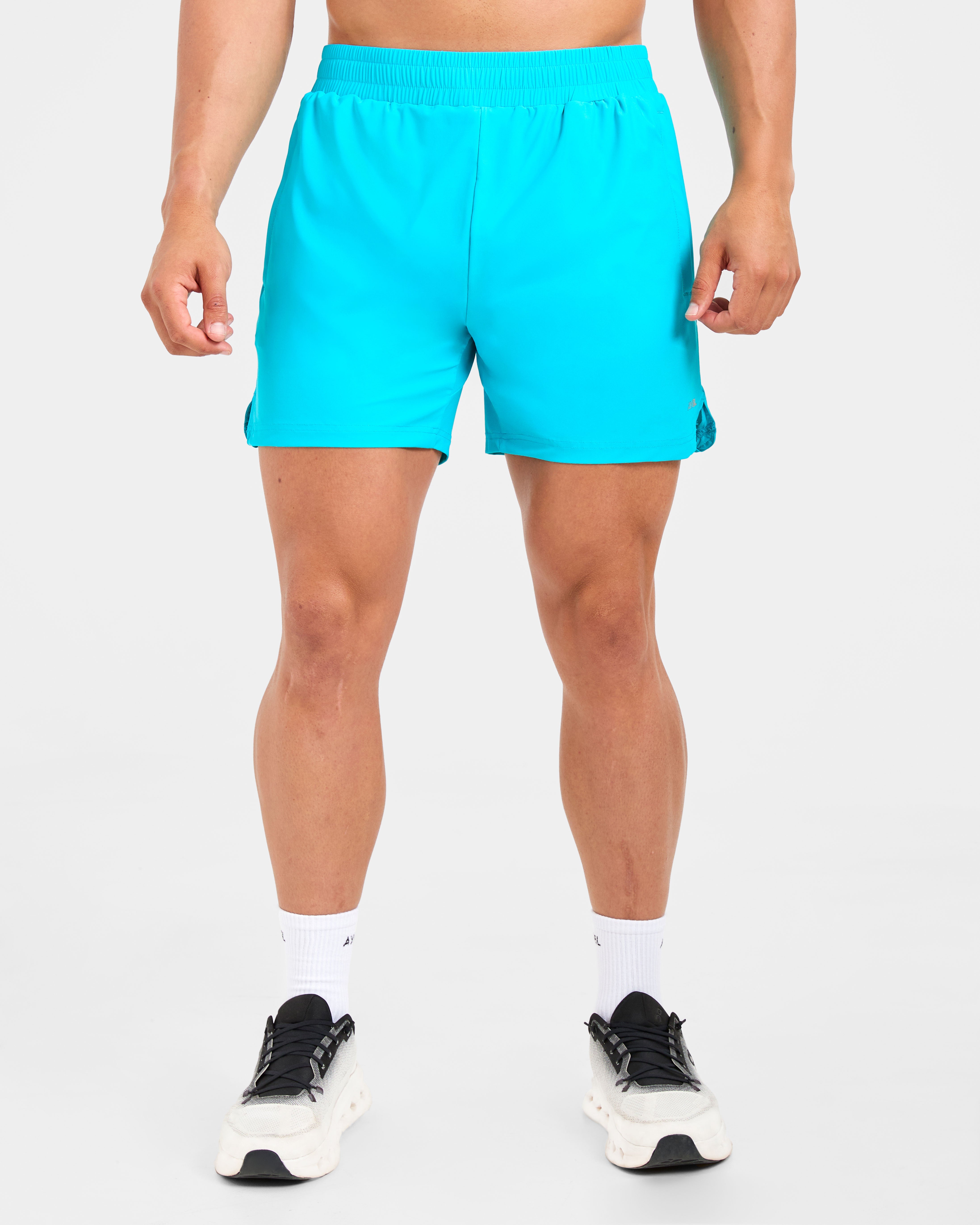 Shorts de Running 5" - Azul Llamas