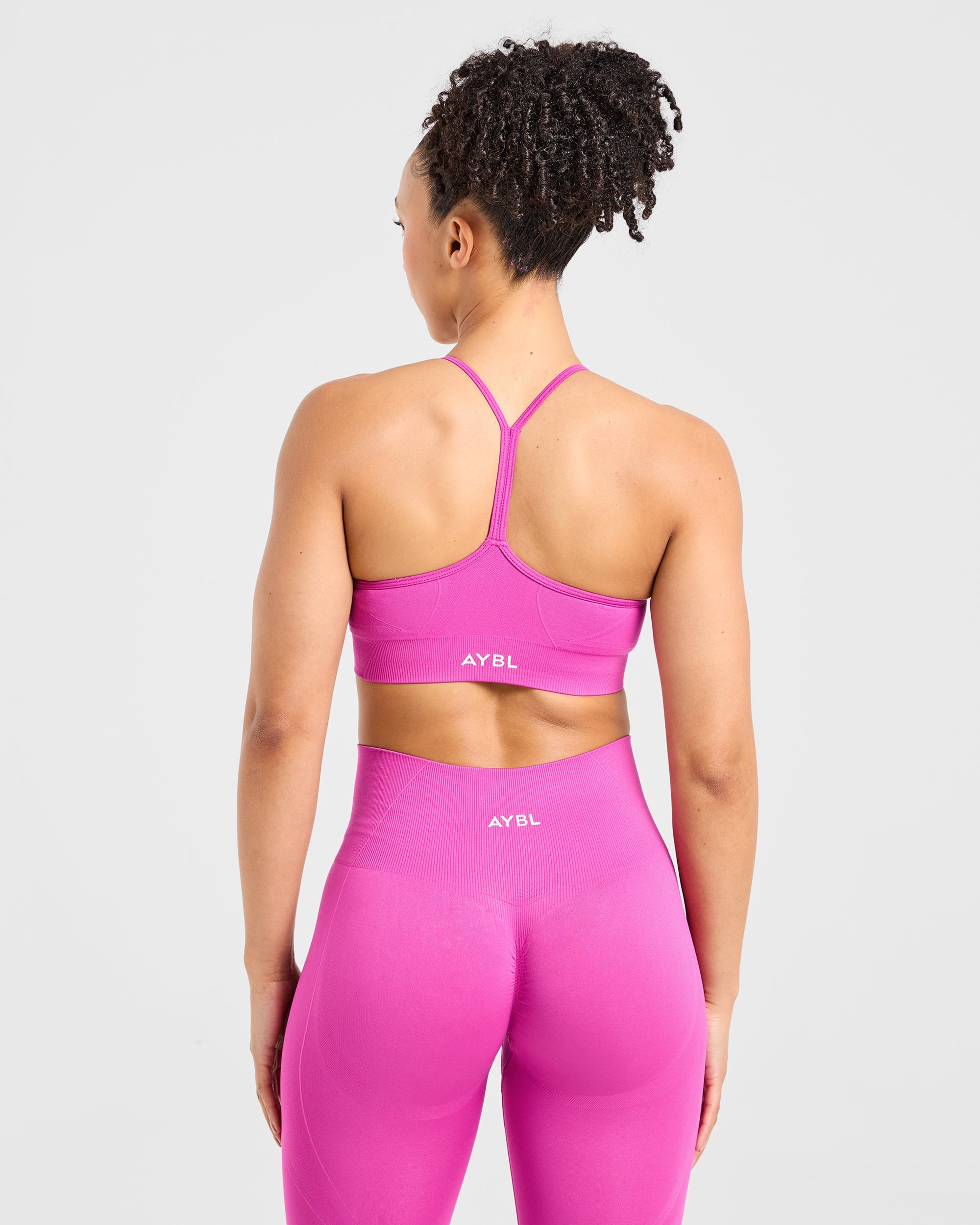 Empower Sports Bra Sin Costuras - Magenta