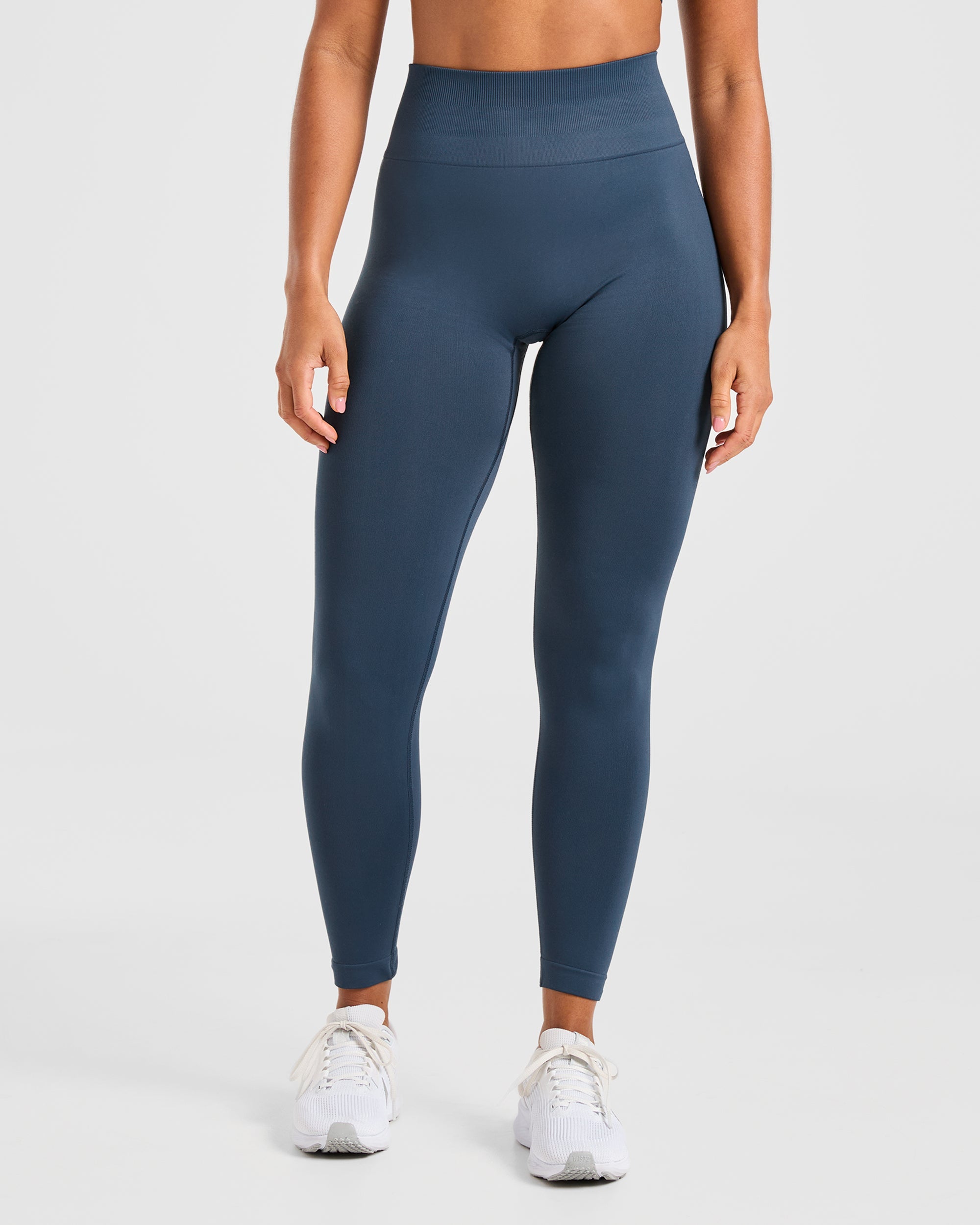 Leggings Sin Costuras Power - Azul Marino