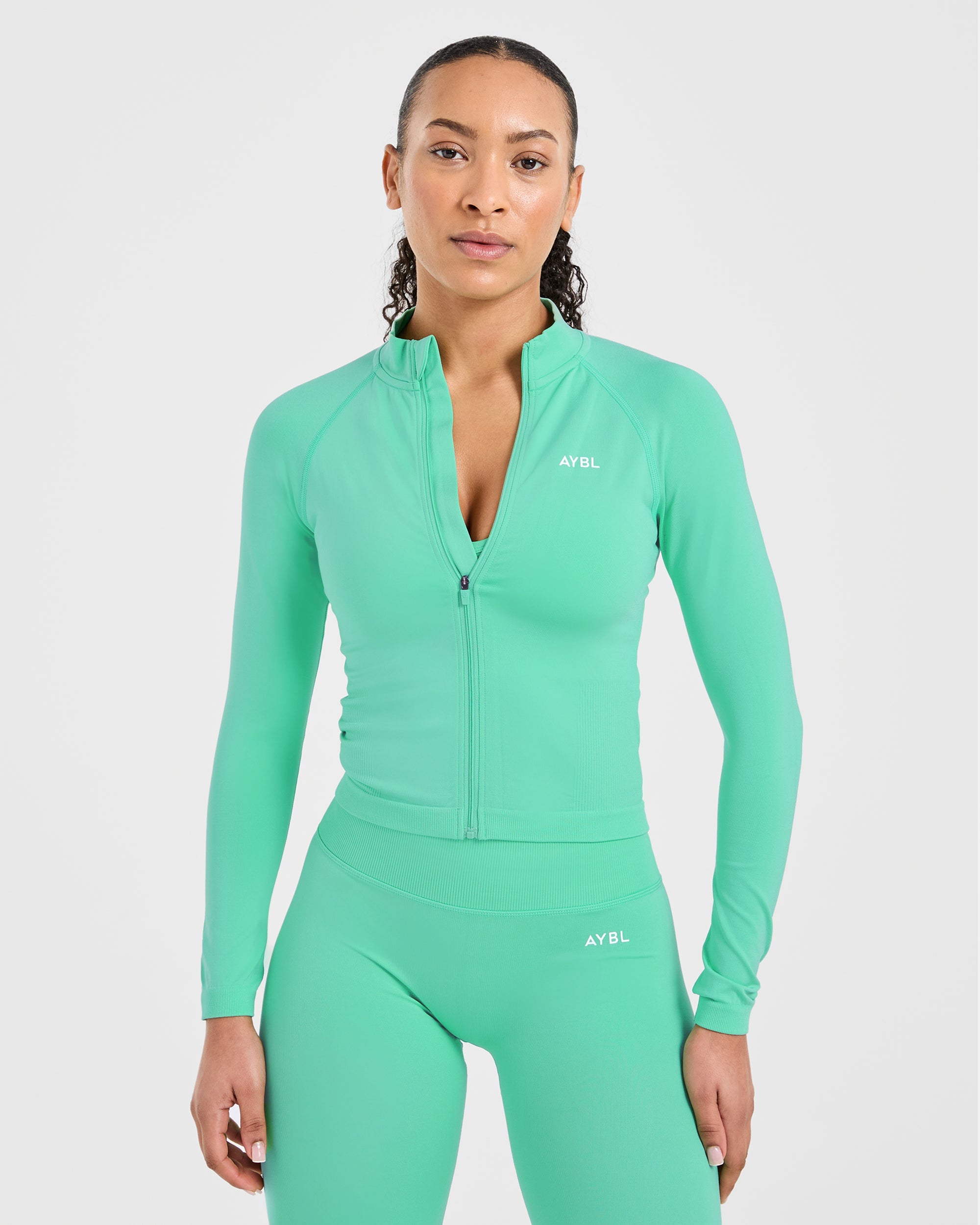 Chaqueta Sin Costuras Adapt - Mint de Primavera