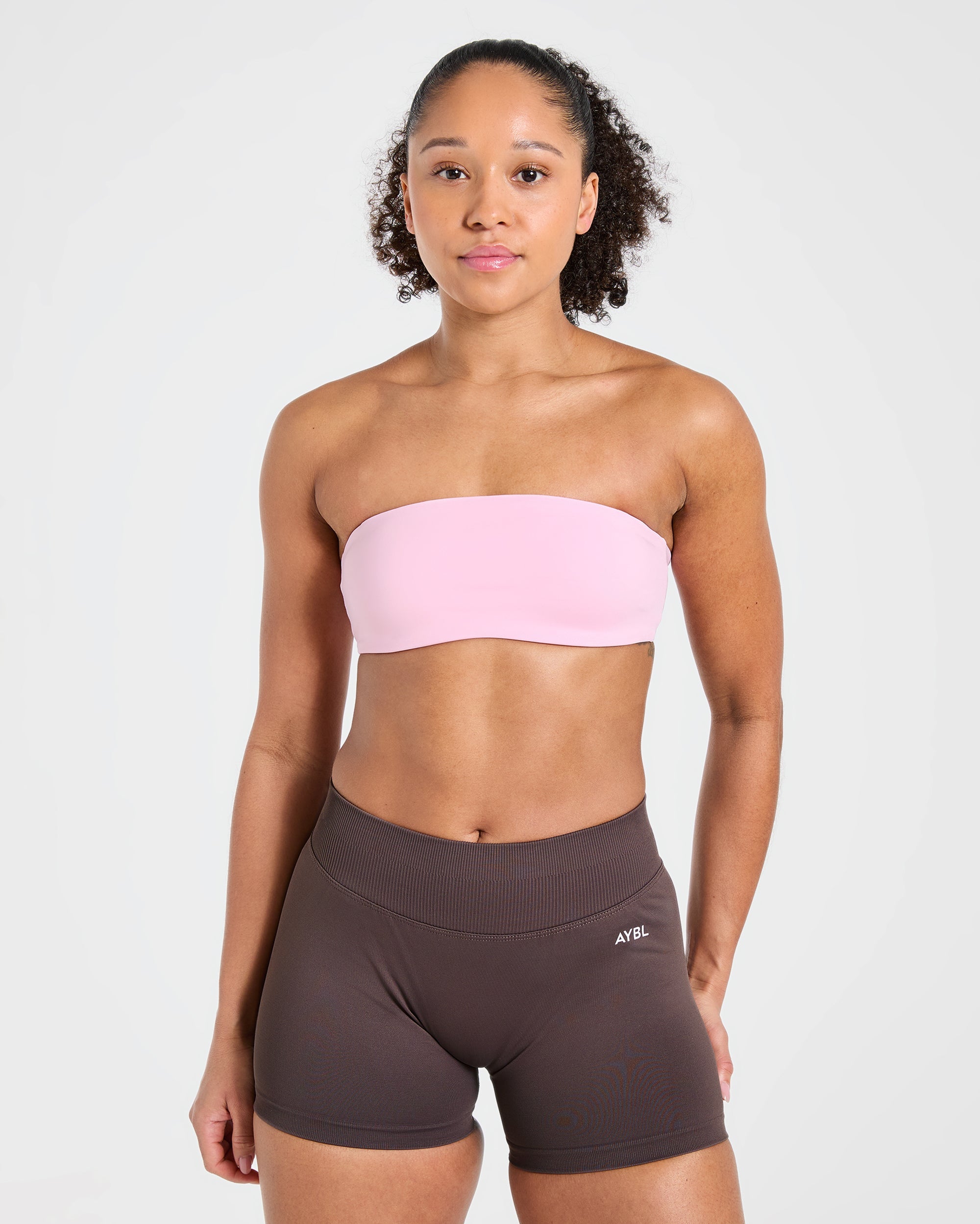 Sujetador Deportivo Bandeau Esencial - Rosa