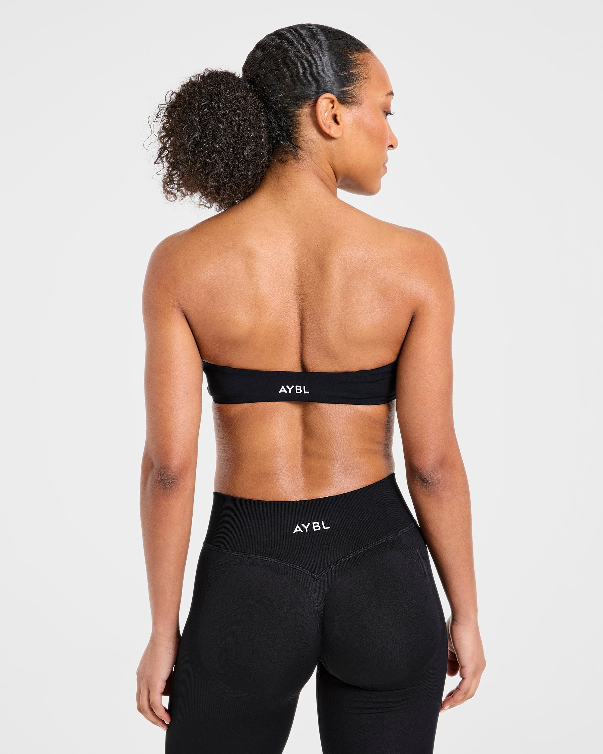 Sports Bra Bandeau Esencial - Negro