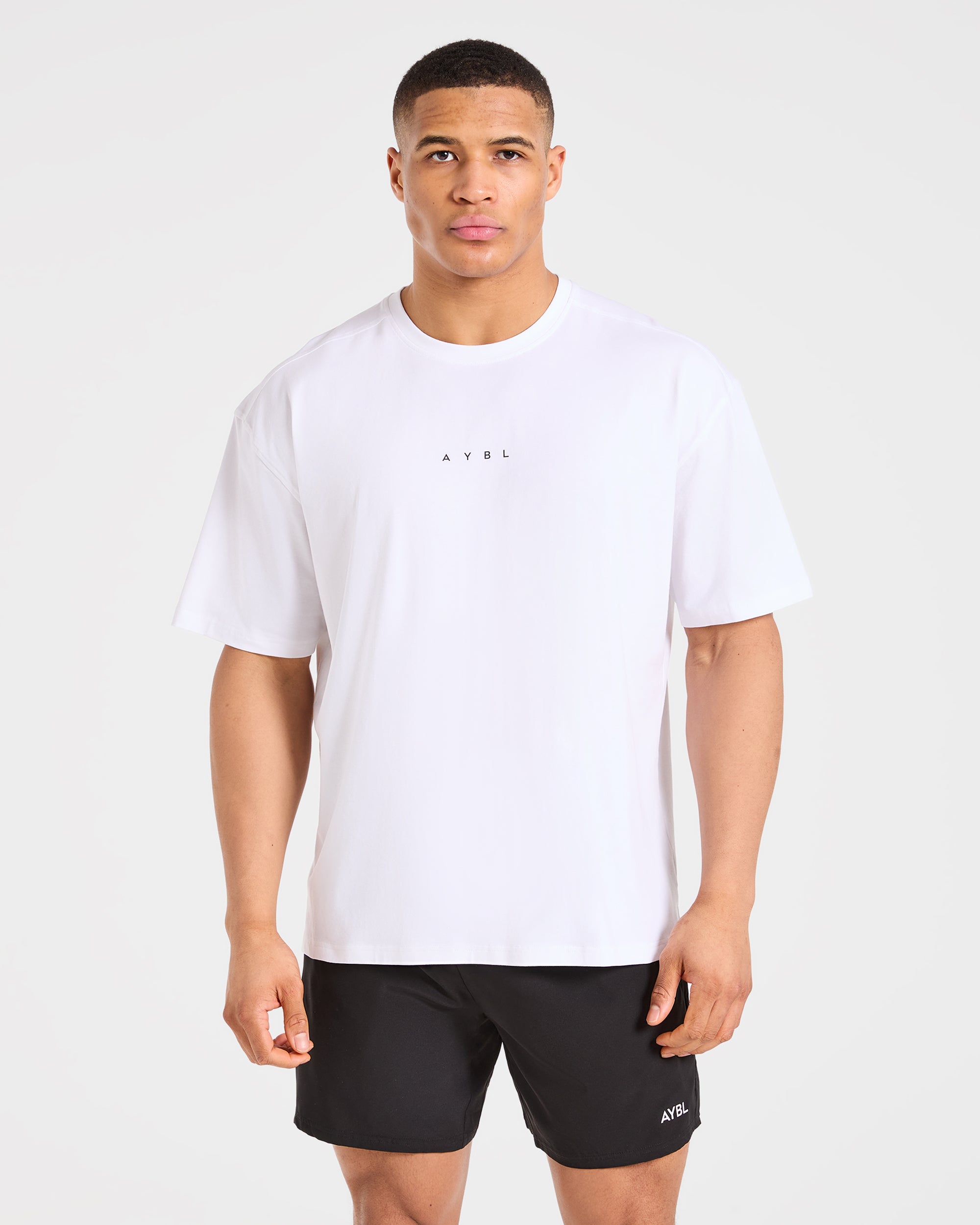Camiseta Oversized Force - Blanco