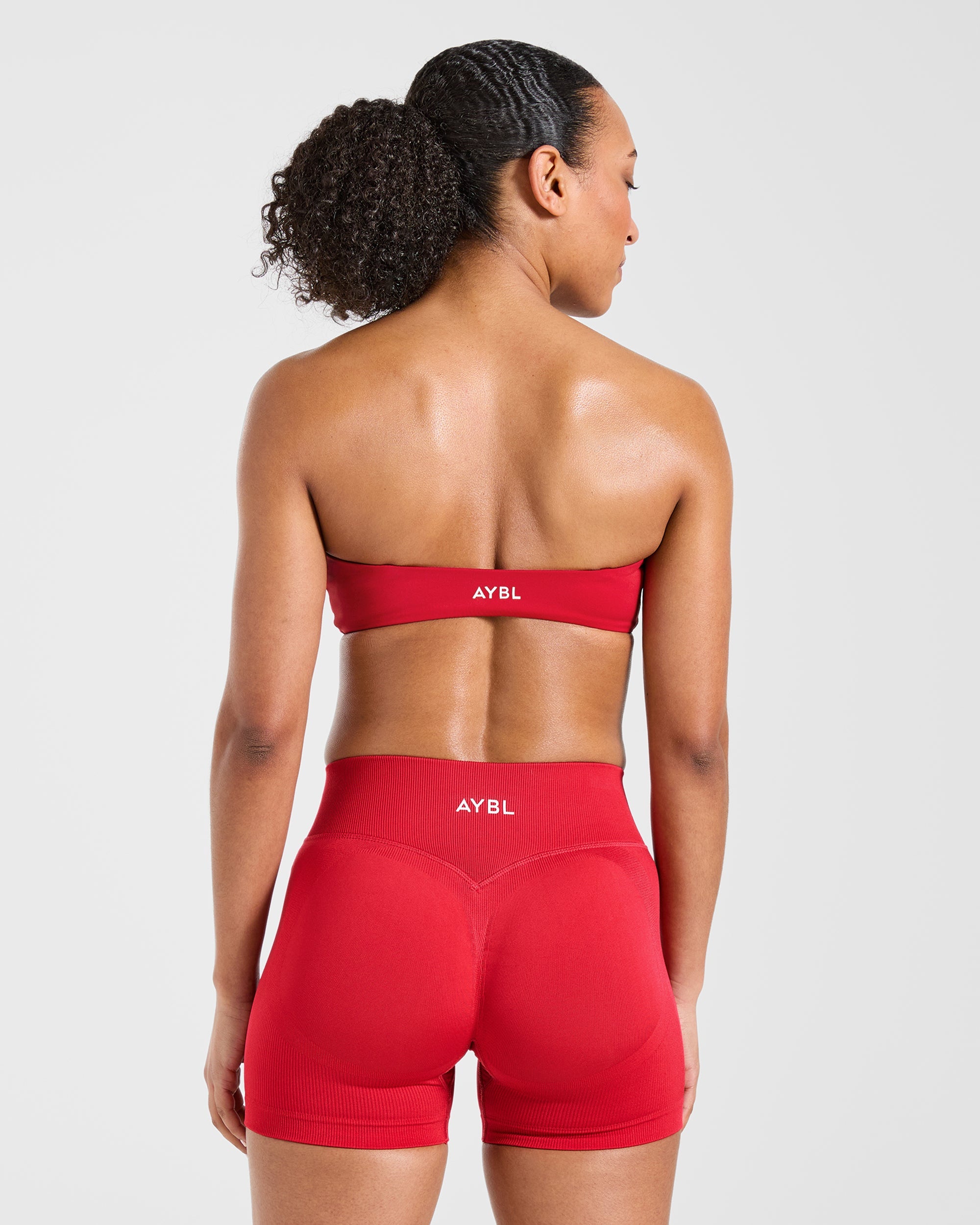 Sports Bra Bandeau Esencial - Raspberry