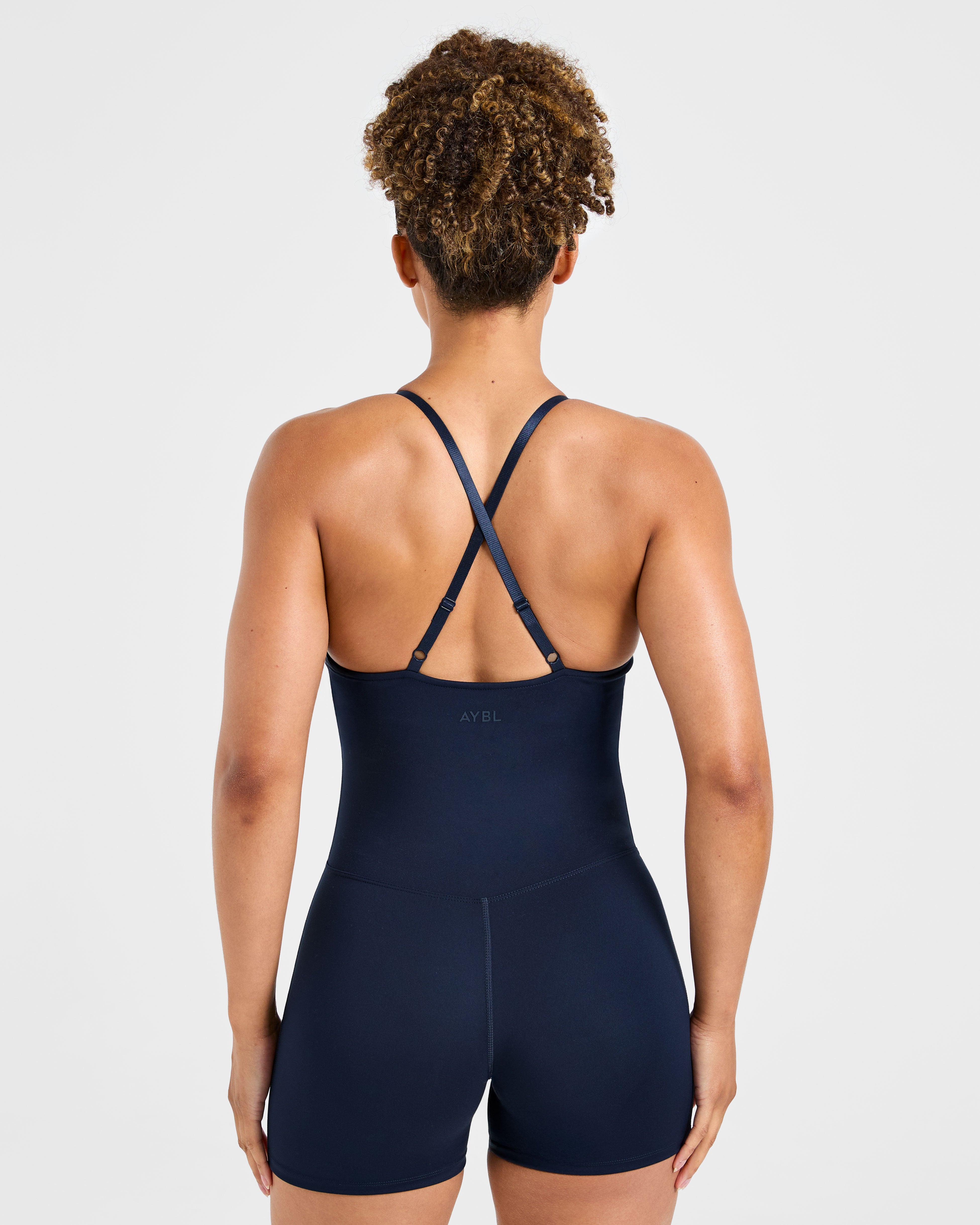 Pantalones Cortos All In One - Azul Marino