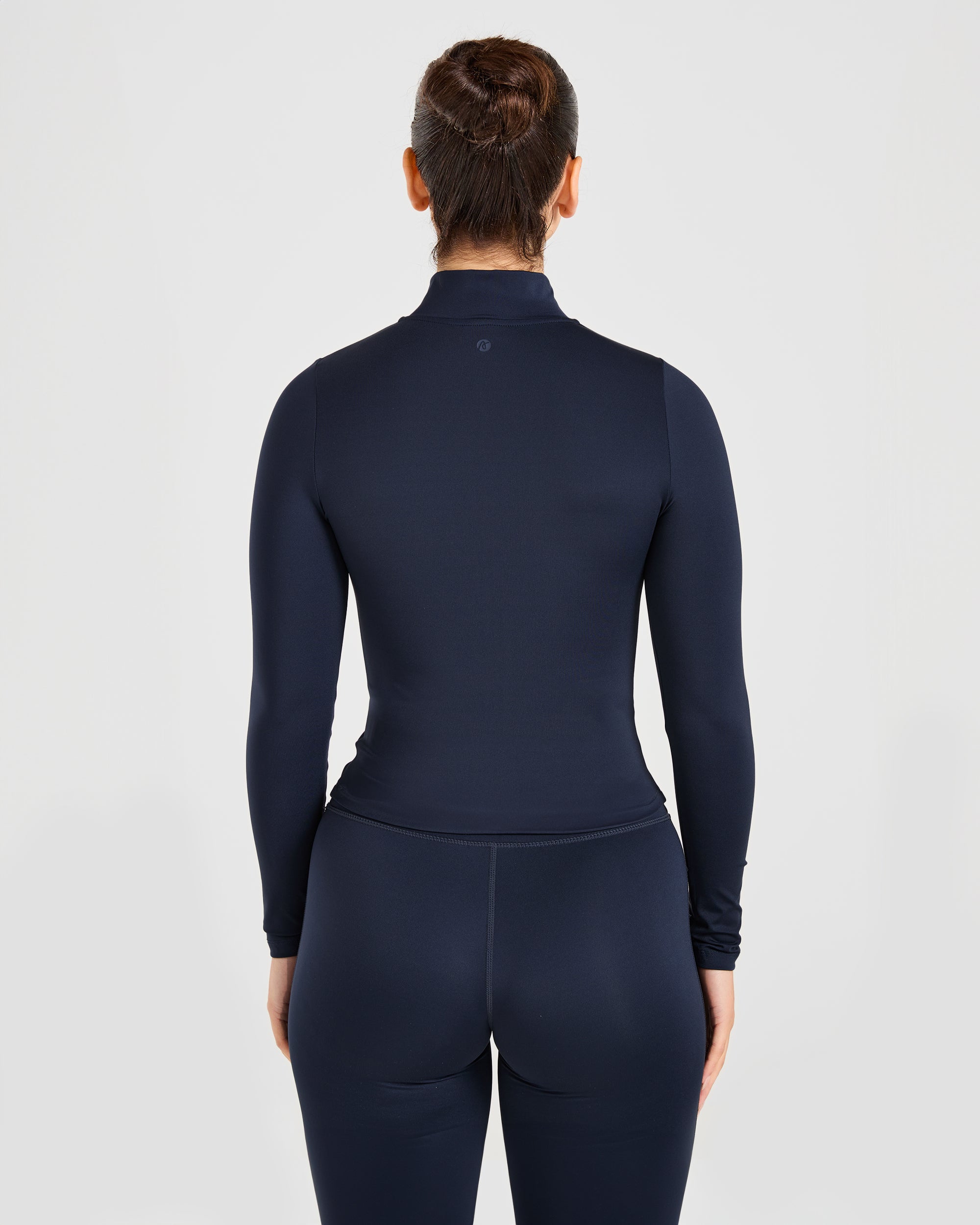 Chaqueta con cremallera Sculpt - Azul marino profundo