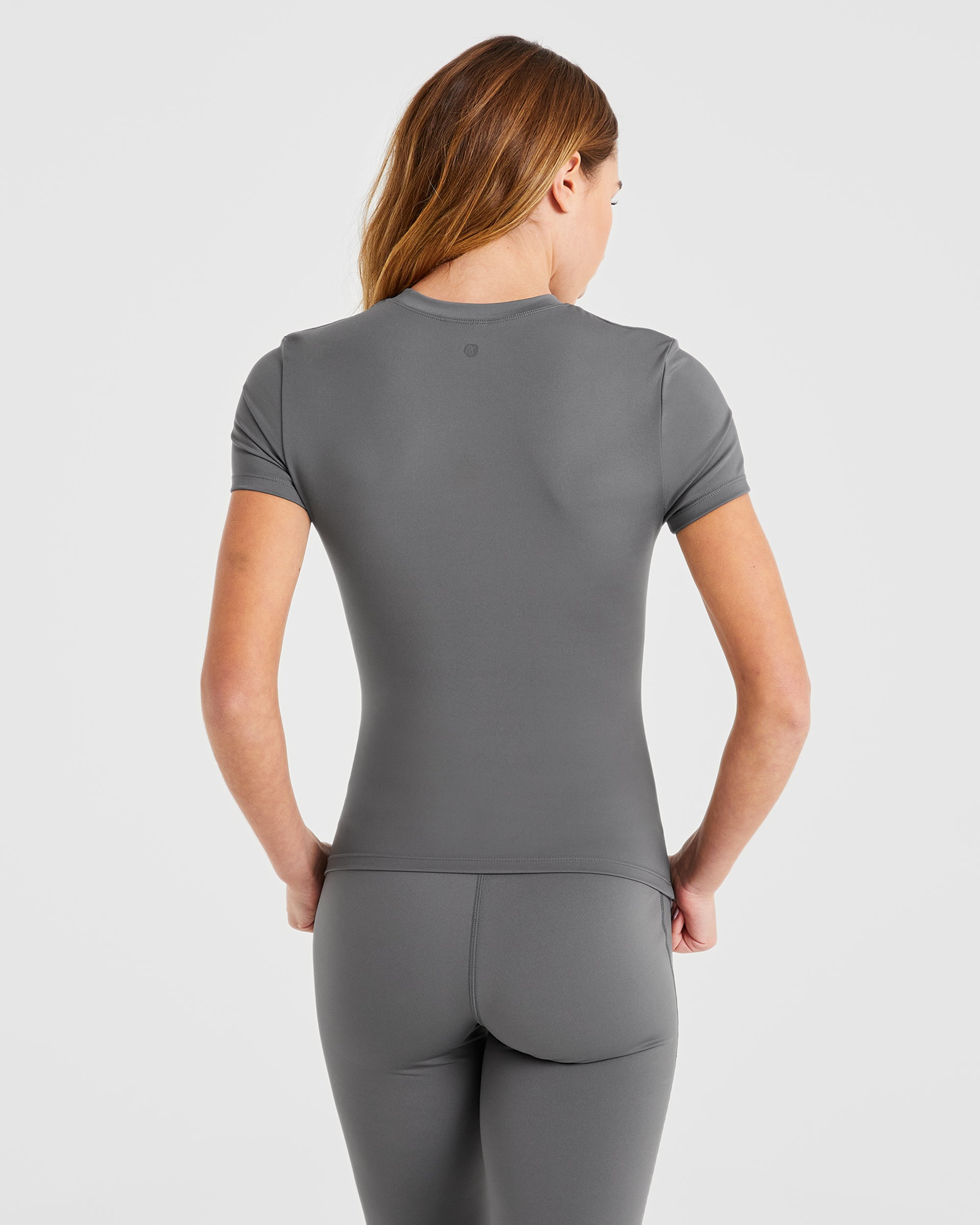Camiseta Sculpt - Gris carbón