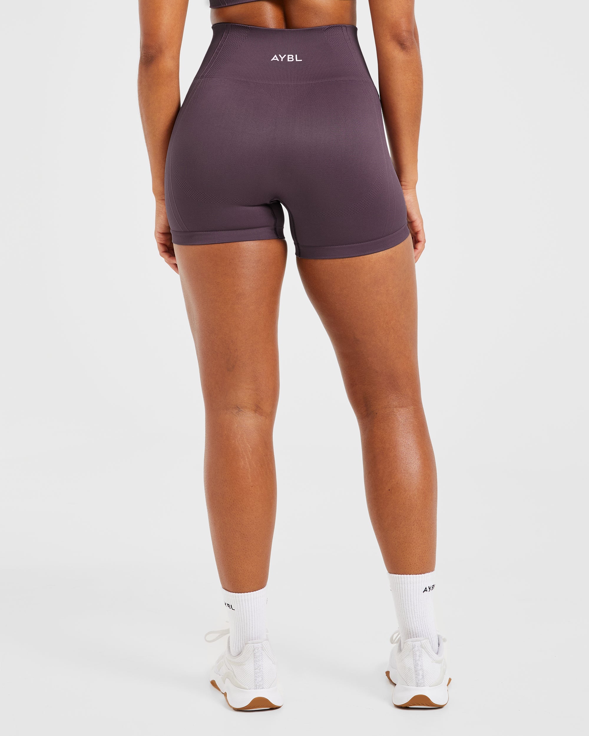 Pantalones Cortos Sin Costuras Balance V3 - Morado