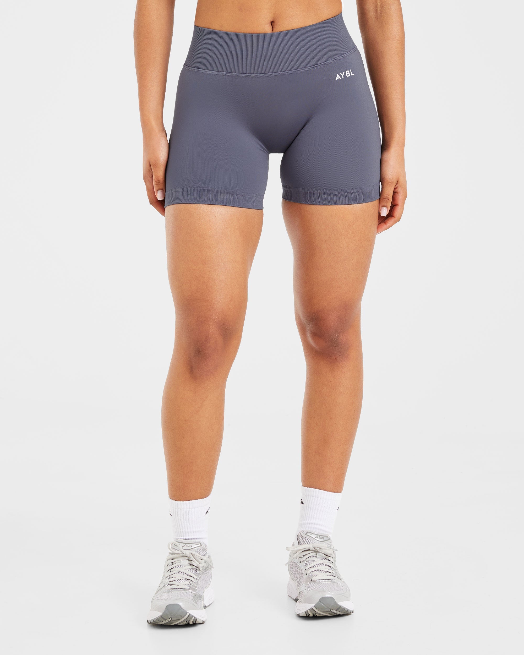 Pantalones cortos sin costuras Adapt | 4,5" - Gris plomo