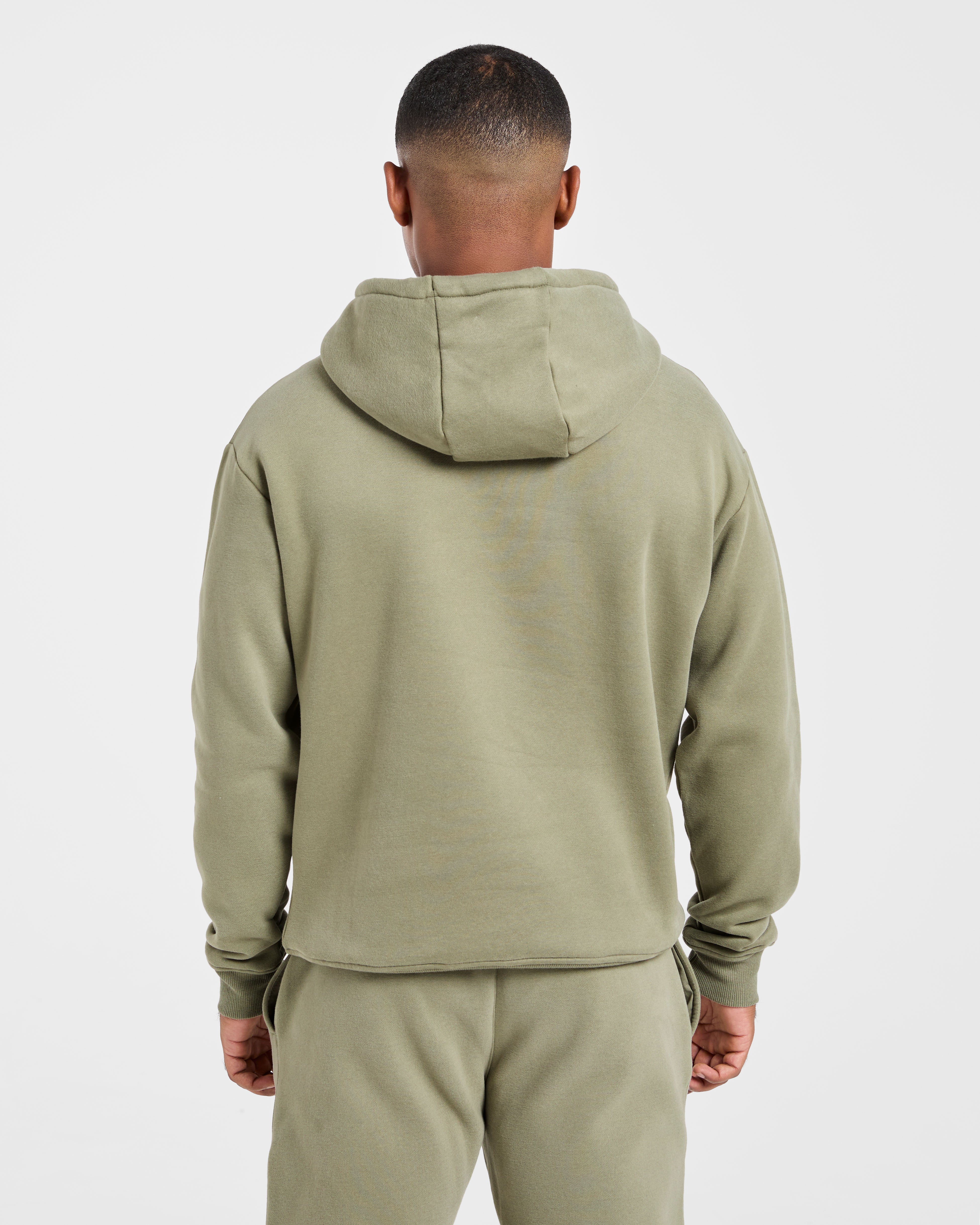 Essential Hoodie - Oliva Desierto