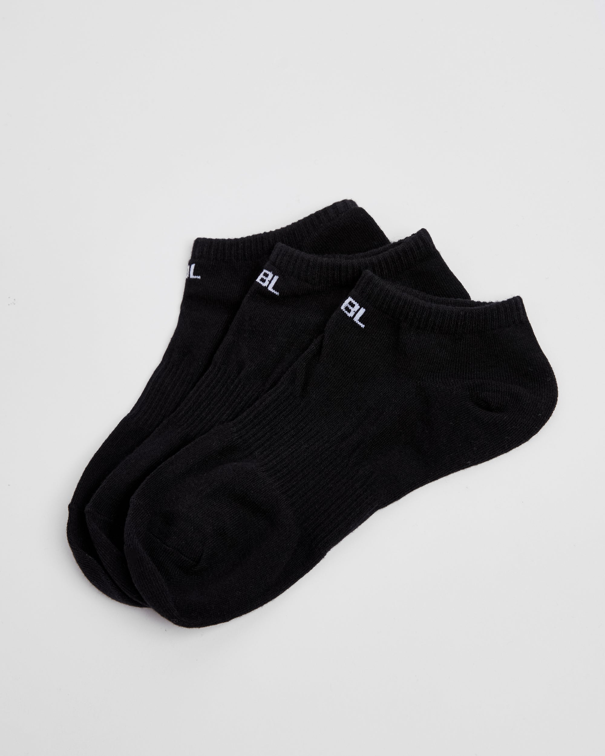 Calcetines para Entrenamiento Diario (3 Unidades) - Negro