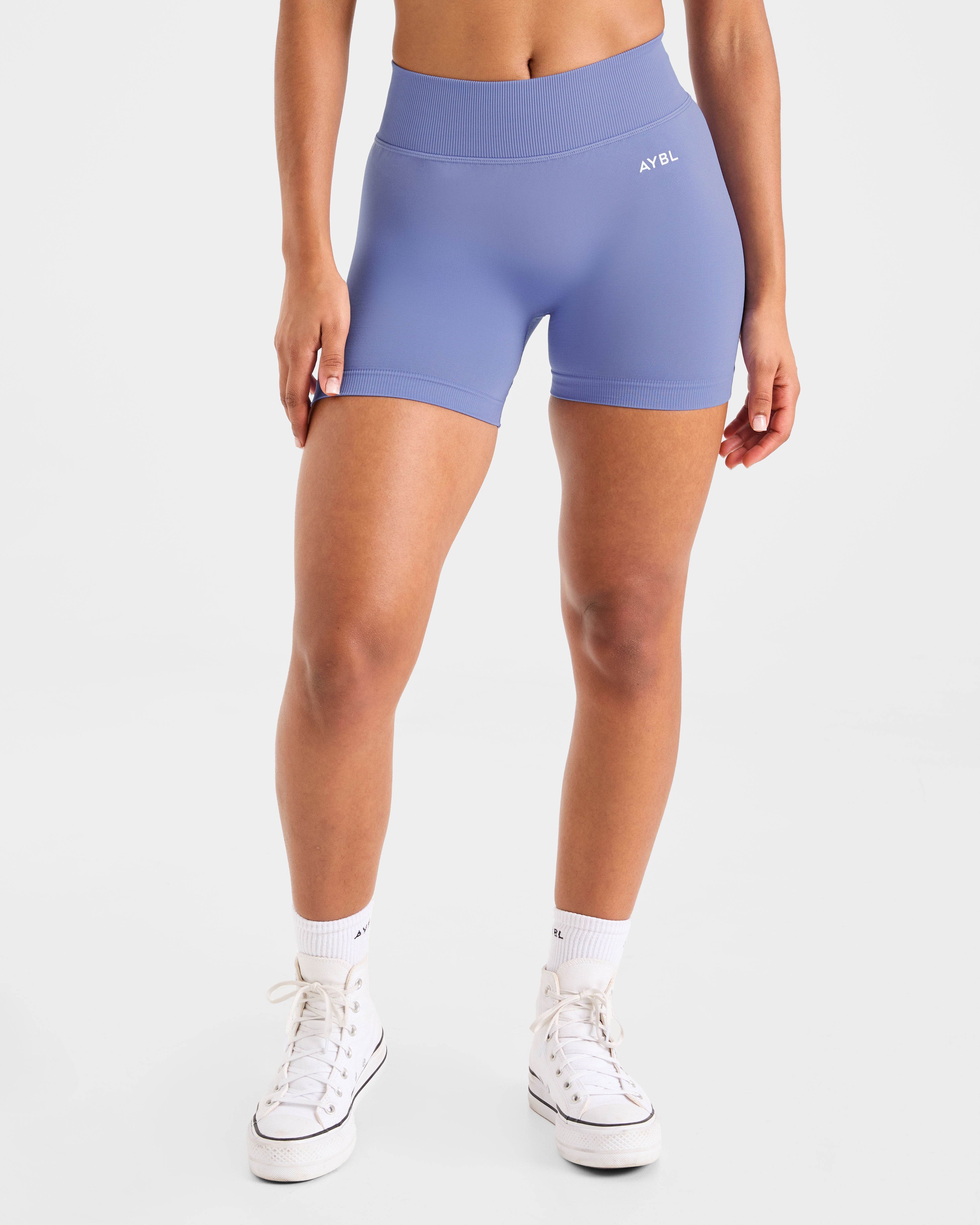 Pantalones cortos sin costuras Adapt | 4,5" - Azul Iris