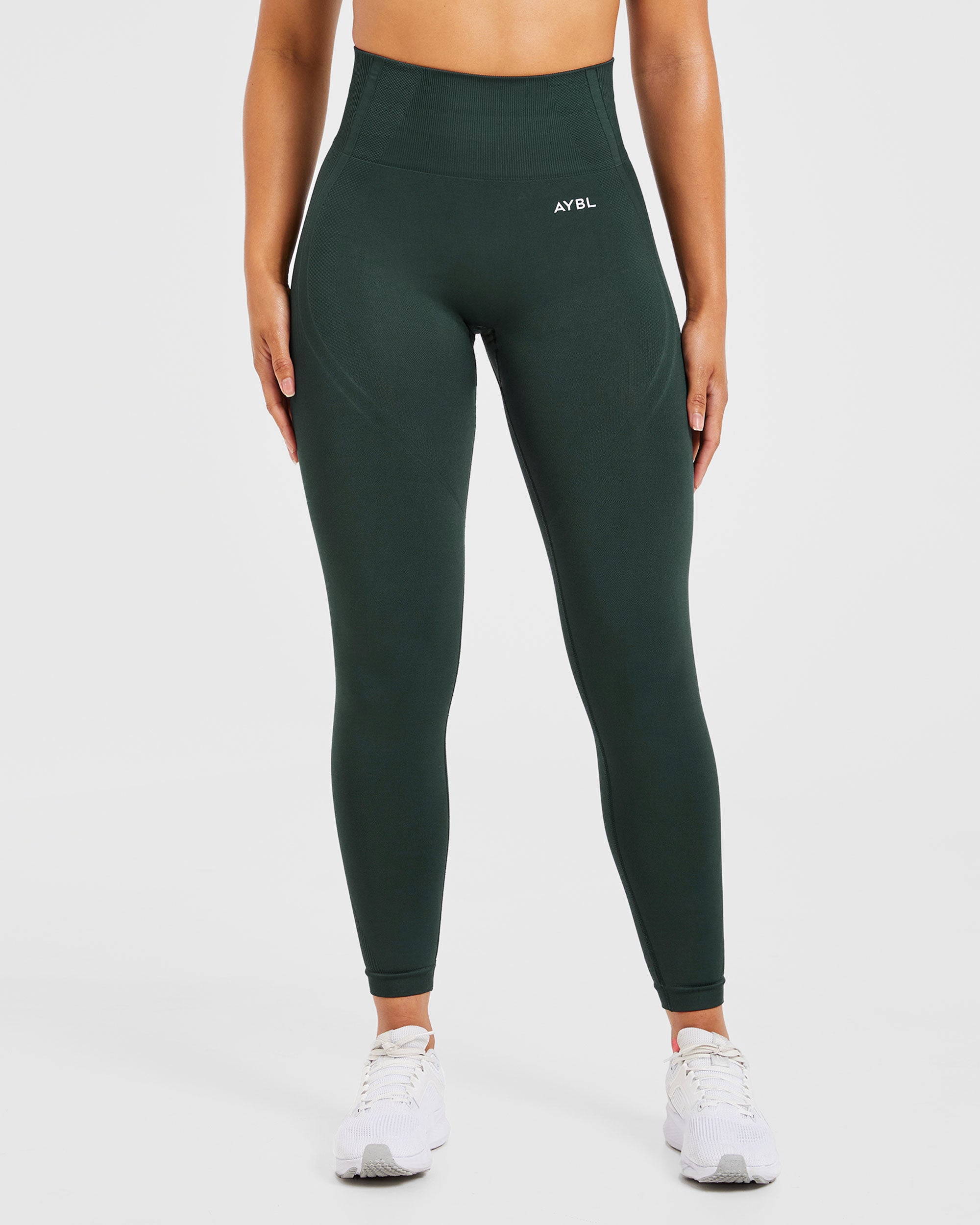 Mallas Sin Costuras Balance V3 - Verde Oscuro