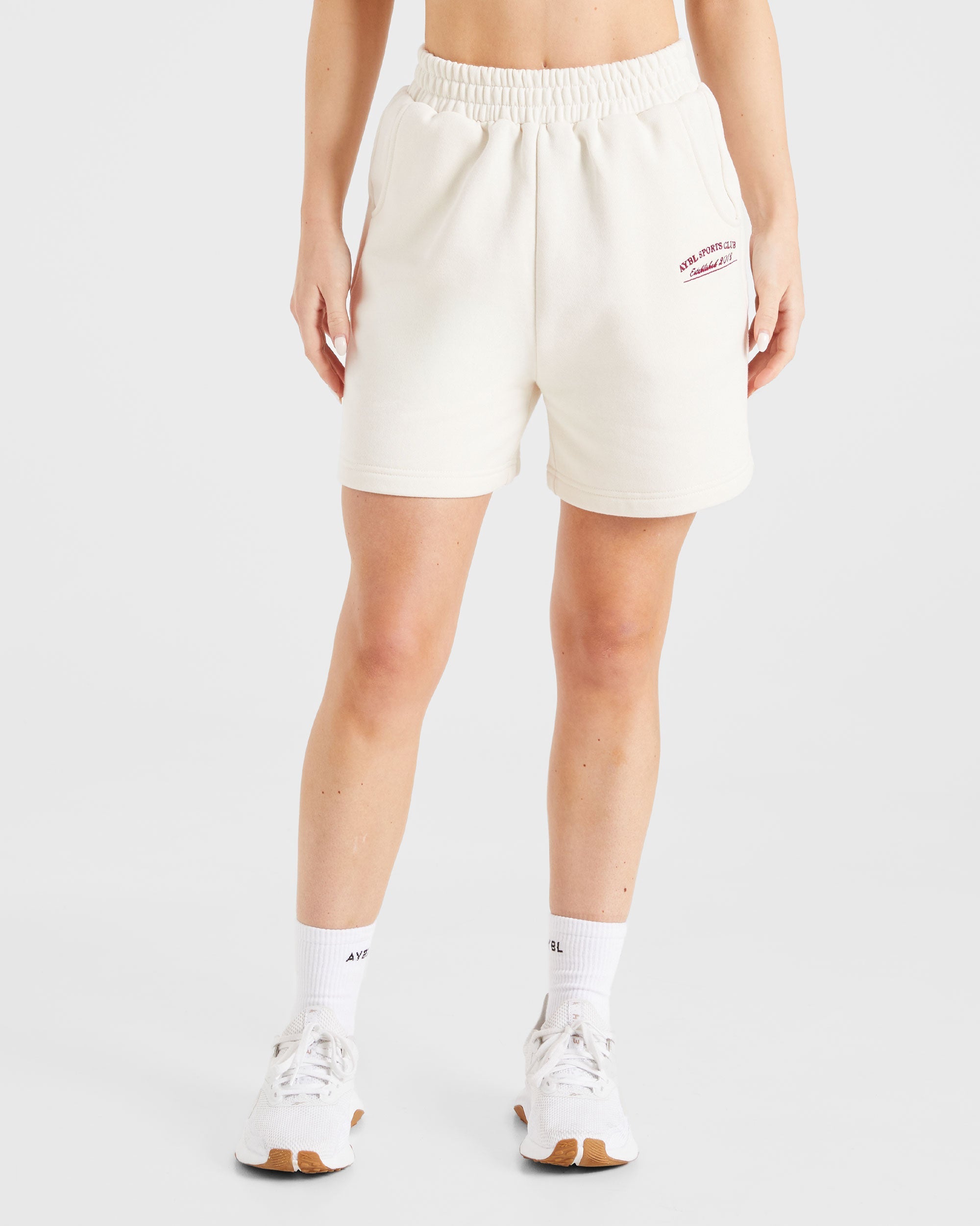 Pantalones Cortos Courtside - Blanco Oficio