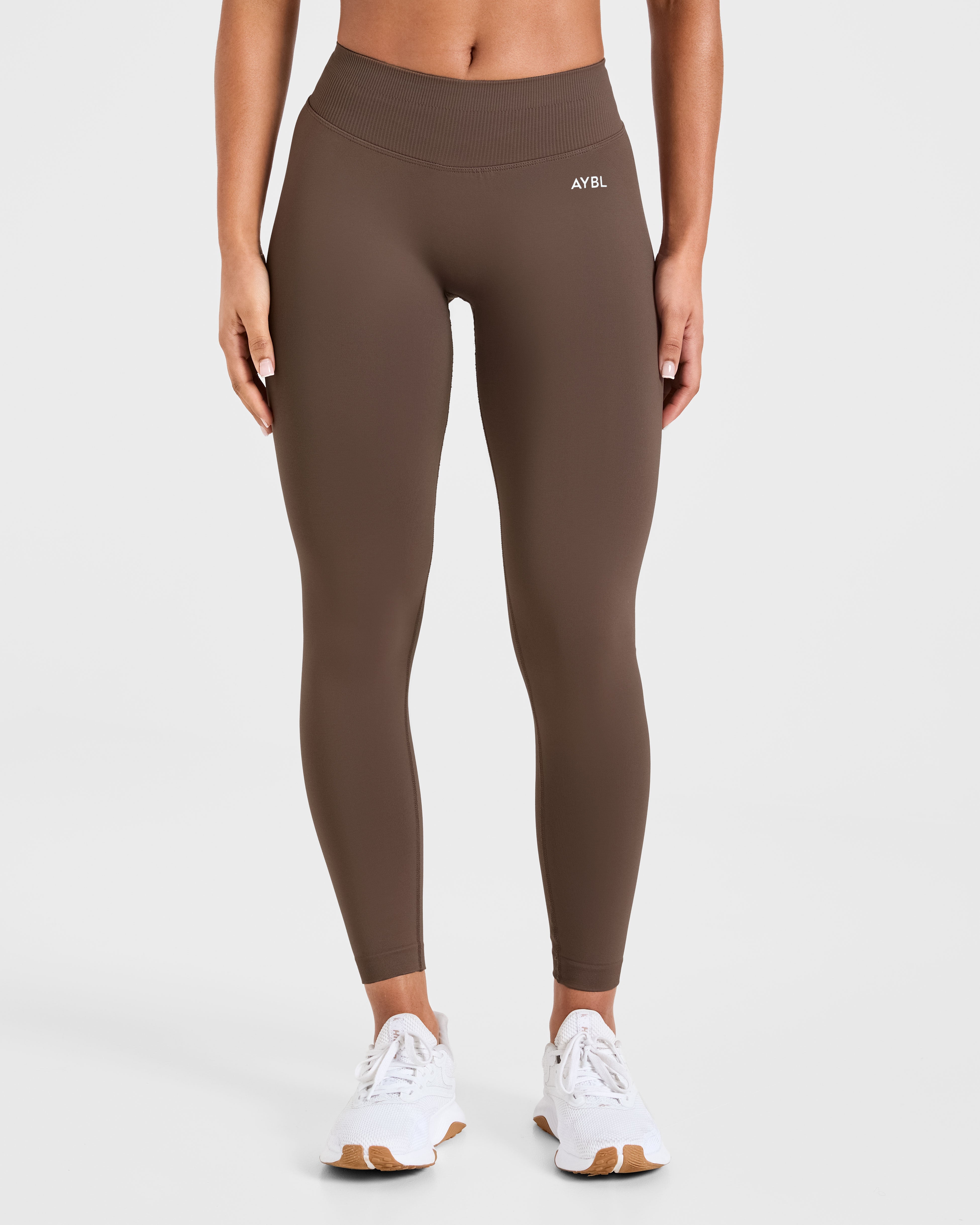 Leggings sin costuras Enhance - Marrón