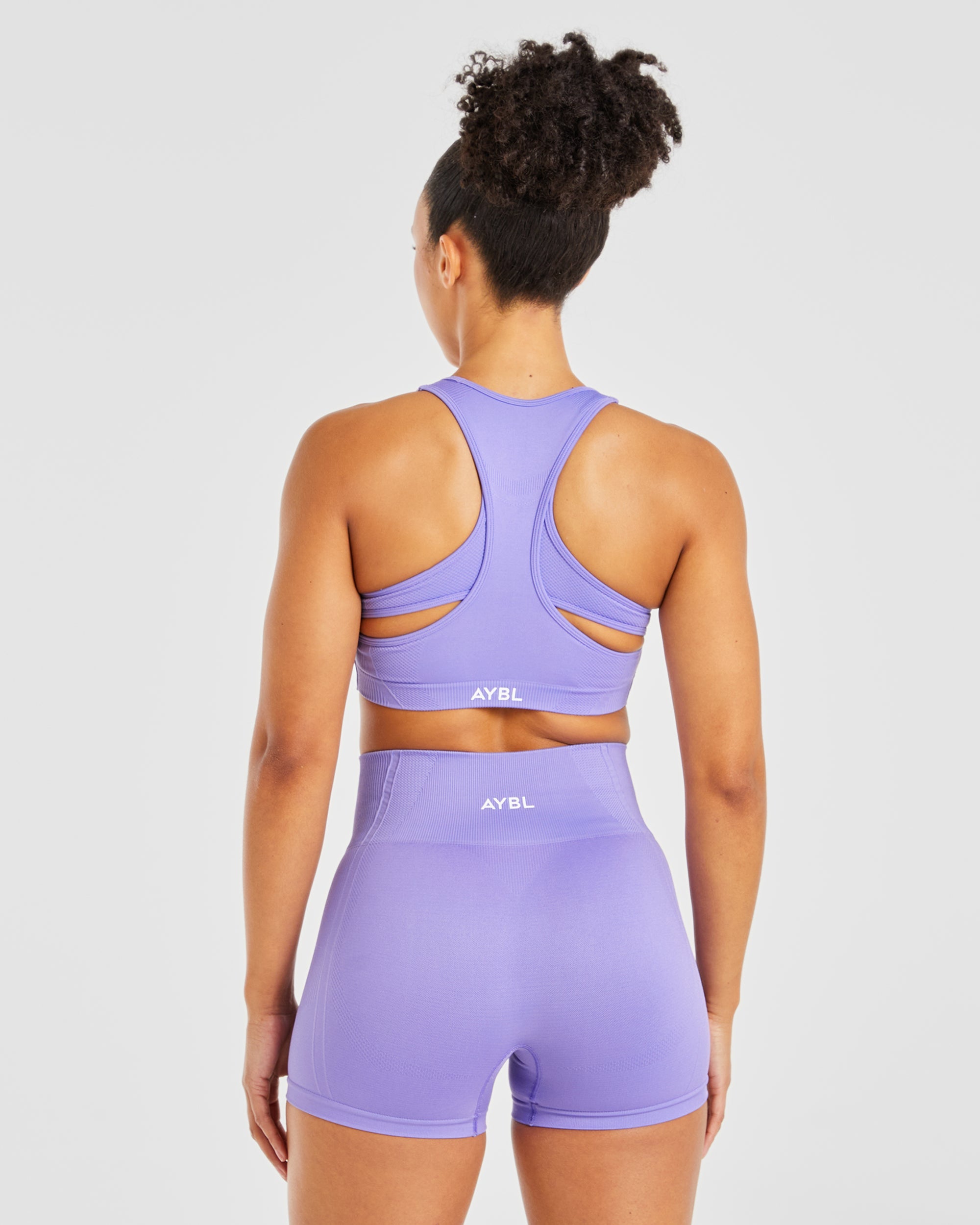 Sports Bra Sin Costuras Balance V3 - Lavanda Púrpura
