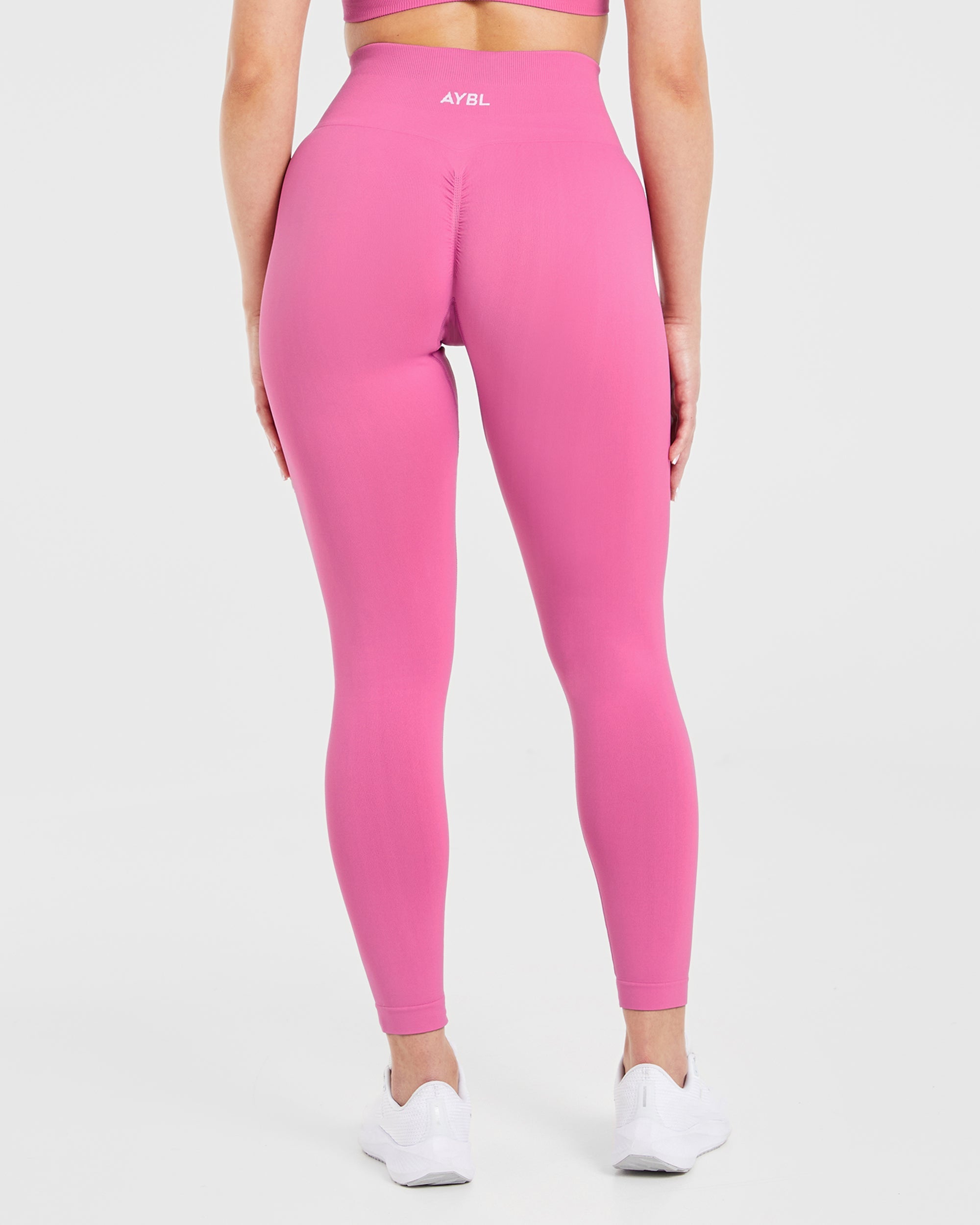 Leggings Sin Costuras Power - Rosa
