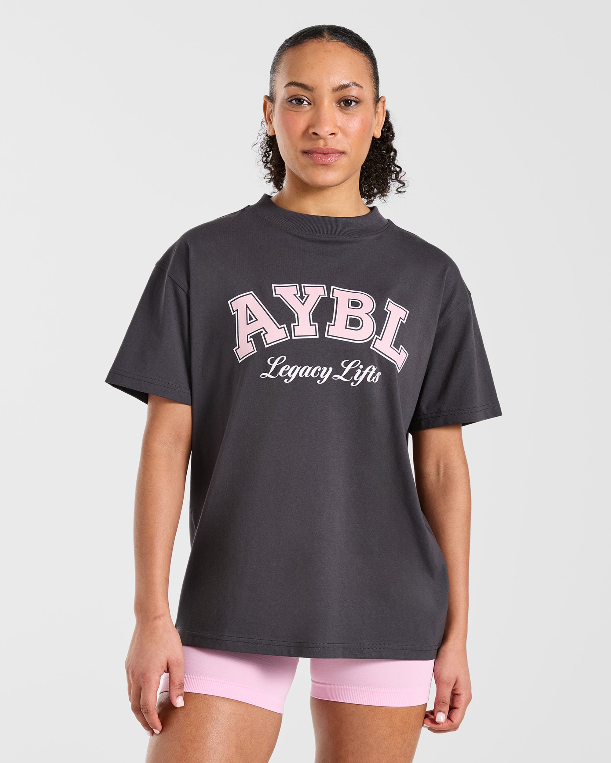Camiseta Oversized Legacy Lifts - Gris