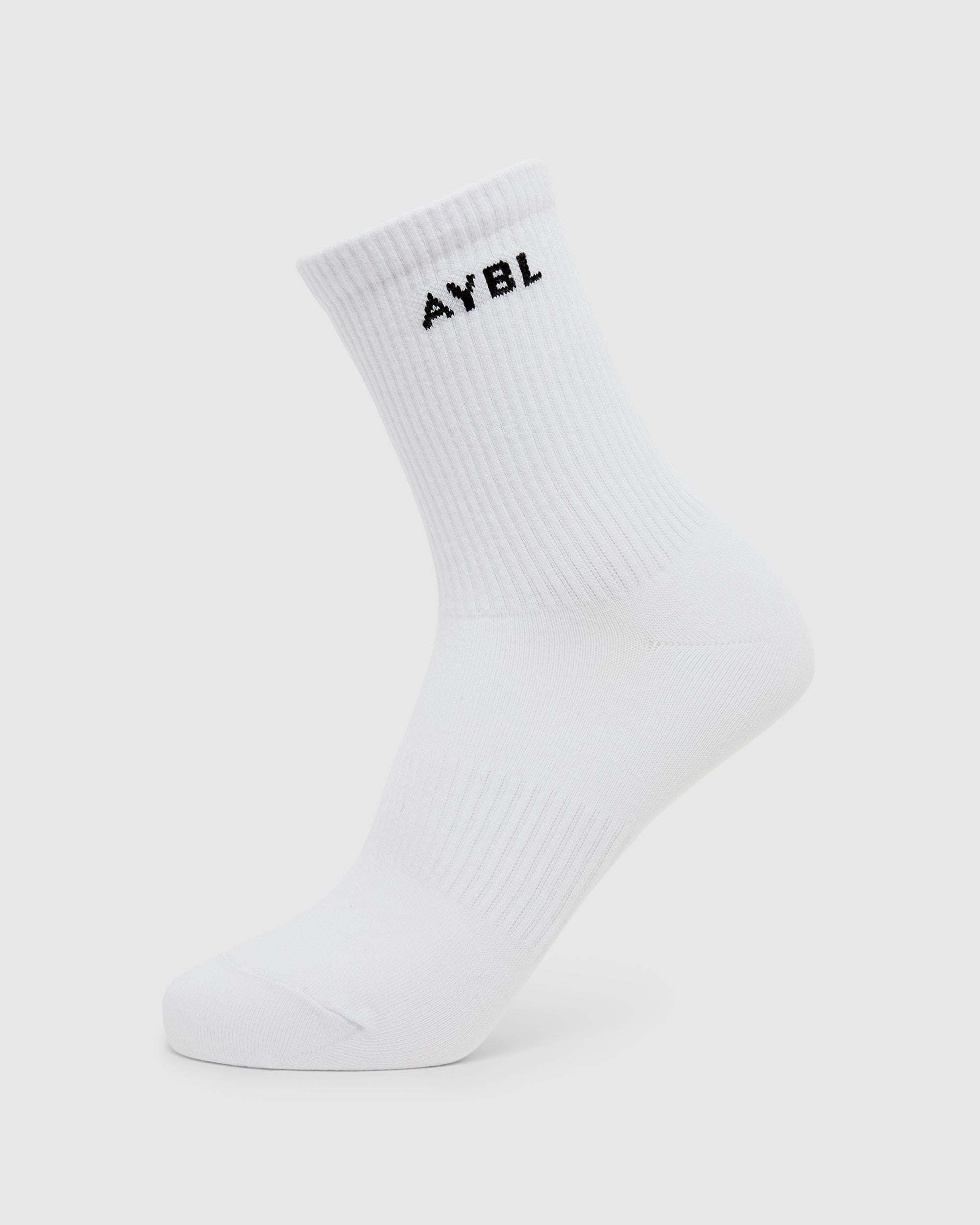 Calcetines de Equipo para el Día a Día (3 Unidades) - Negro/Blanco/Gris