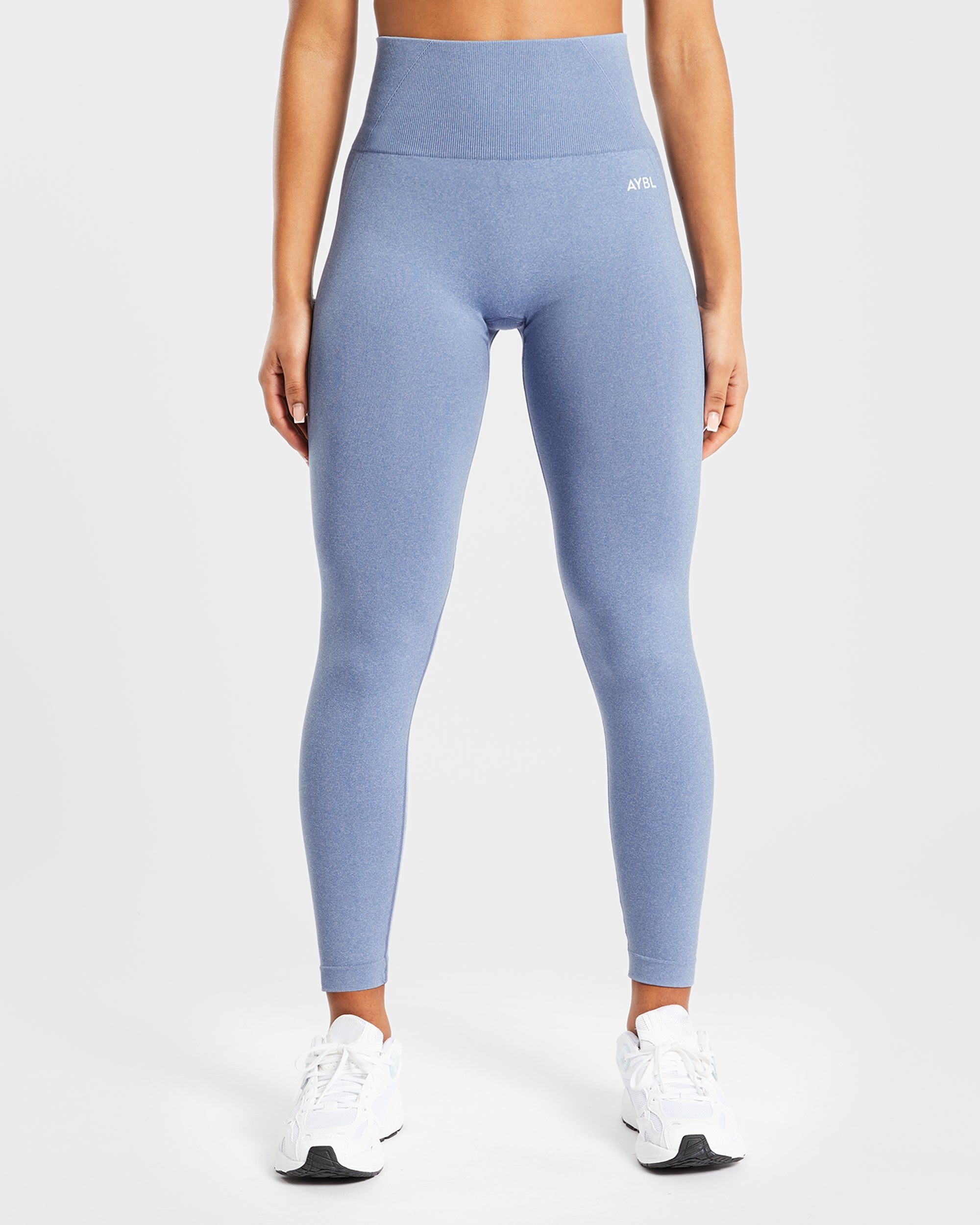 Leggings sin costuras Empower - Azul Marl