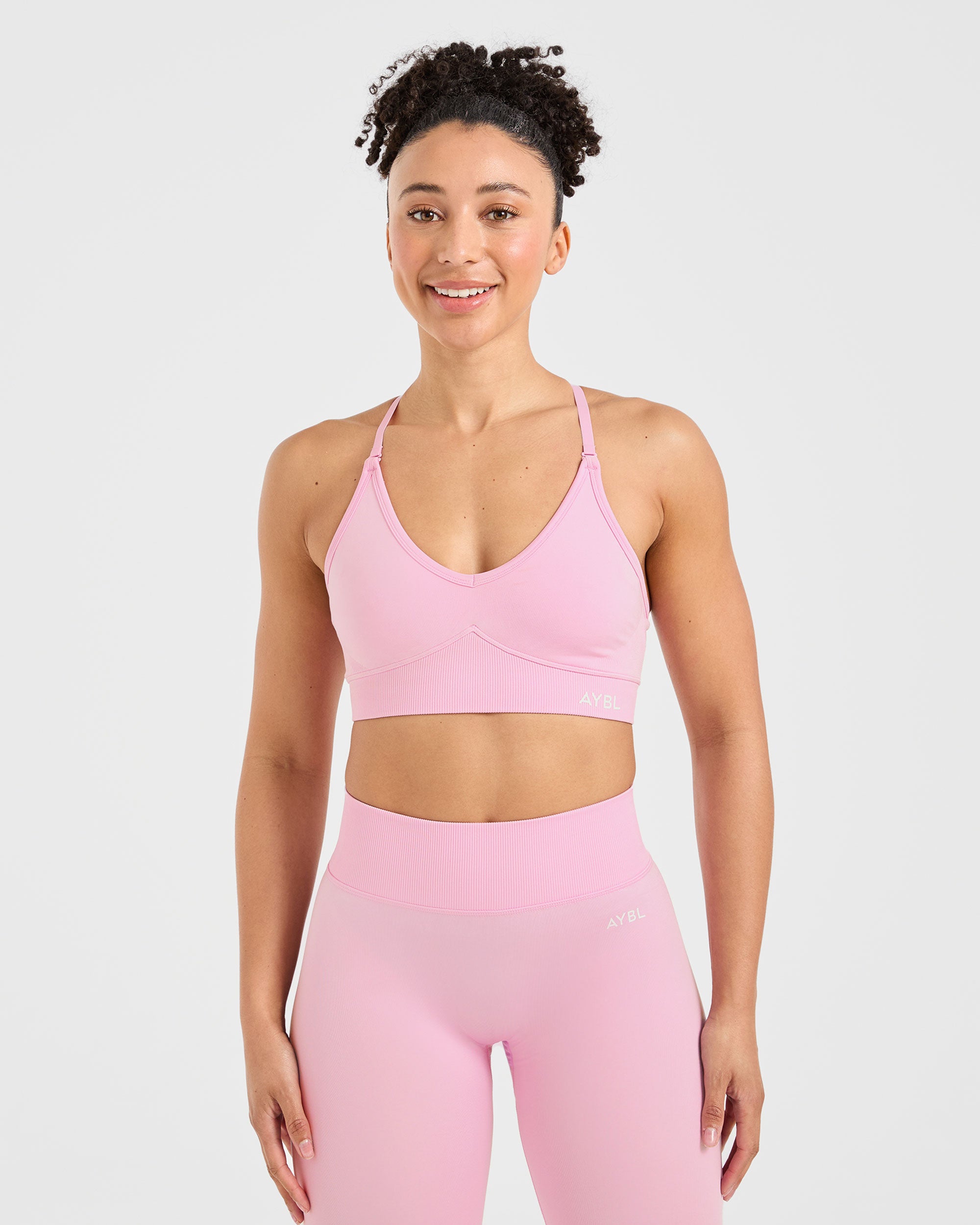 Adapt Bra Deportivo Sin Costuras - Rosa Primavera