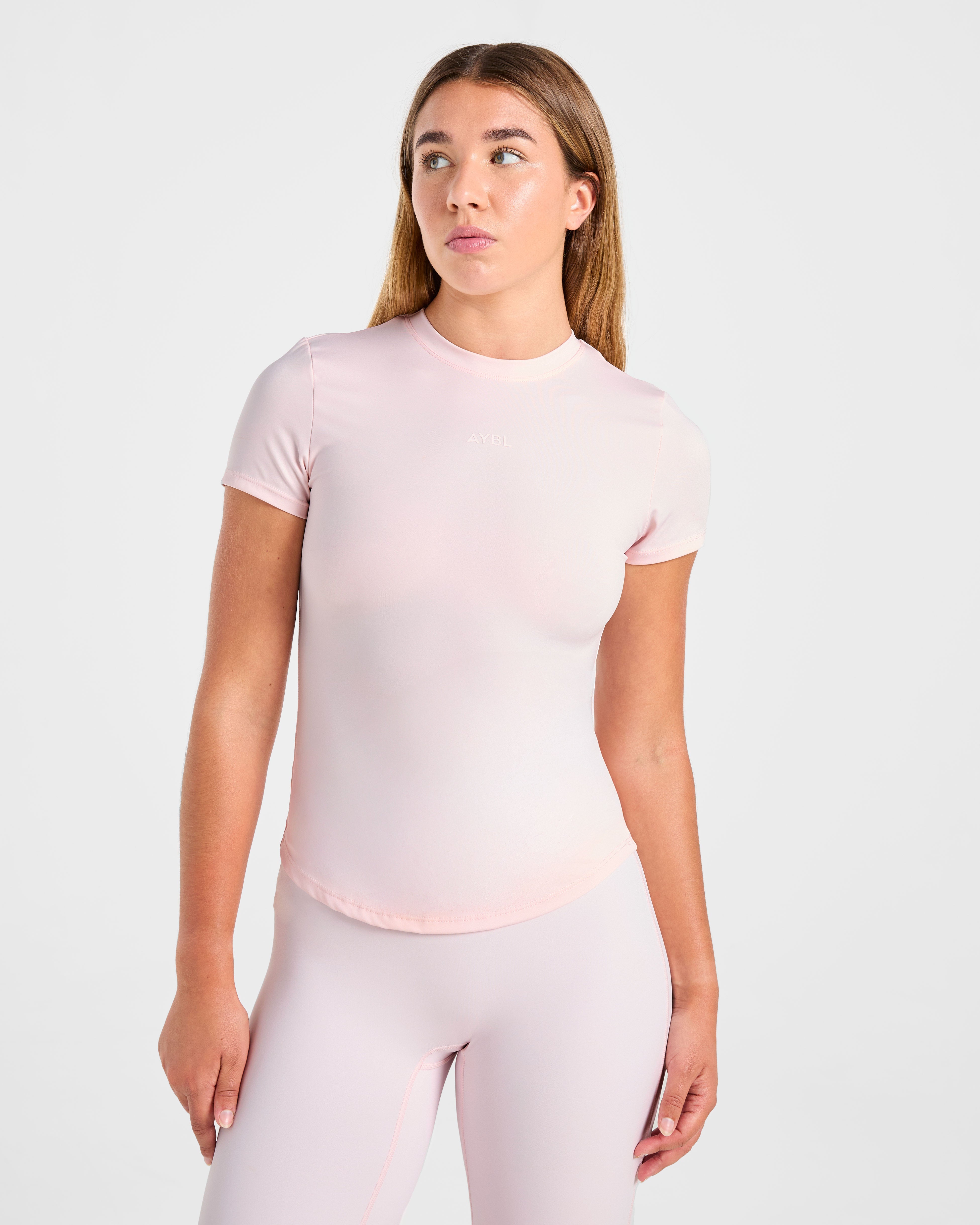 Camiseta Sculpt - Rosa Pastel