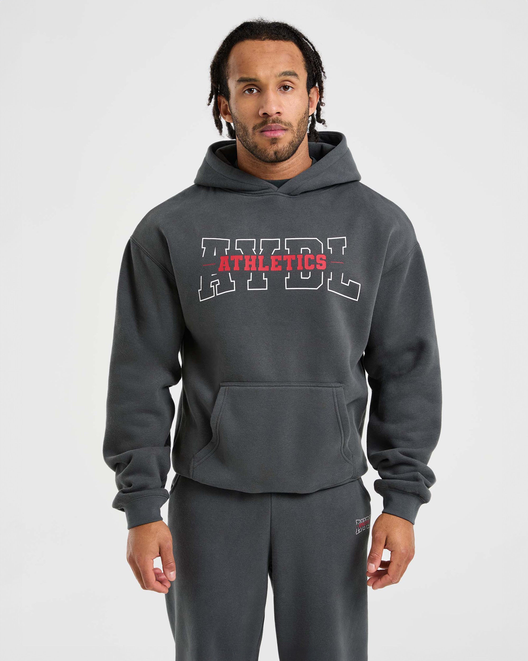 Sudadera Oversized Athletics - Gris