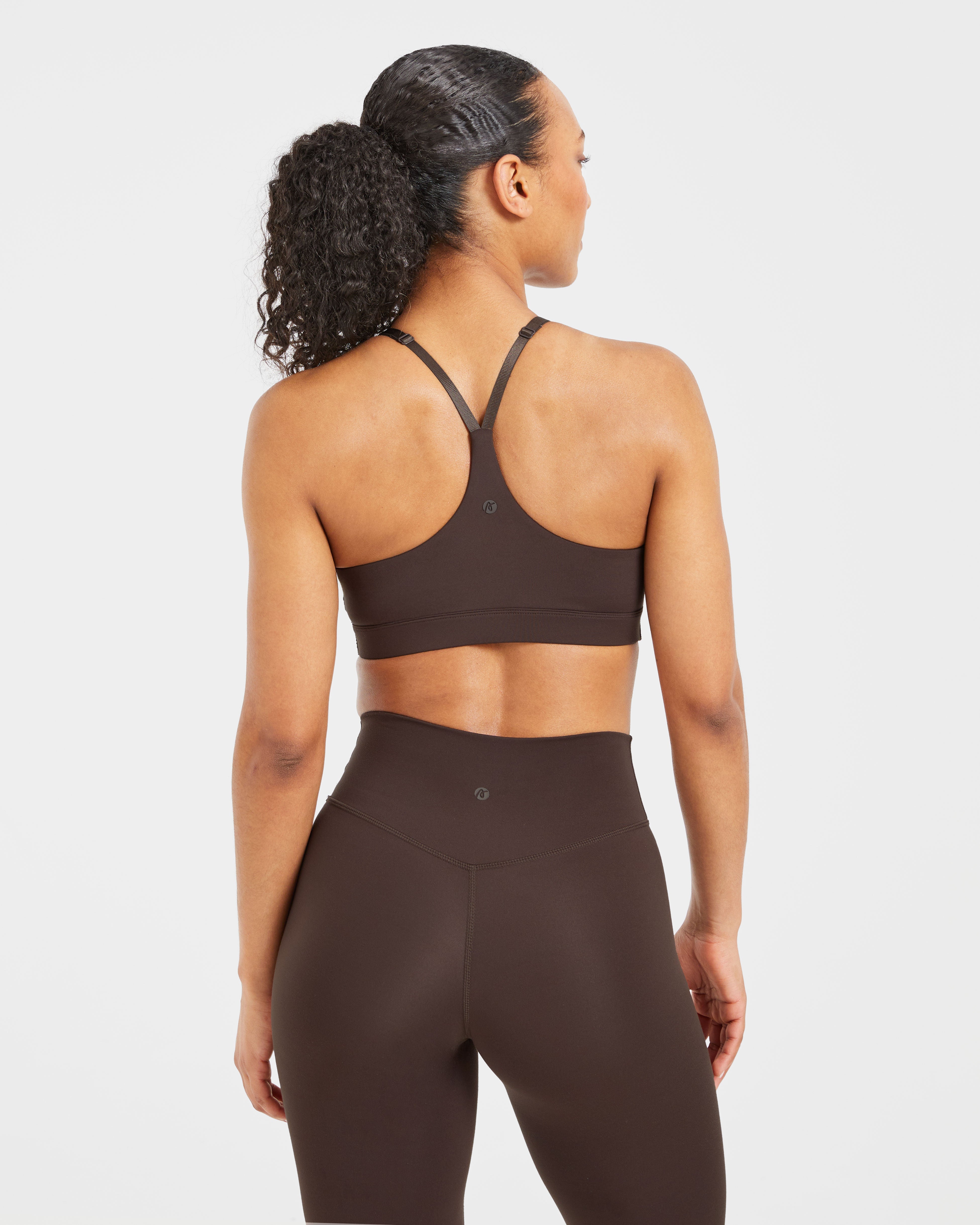 Sports Bra Básico - Café Marrón