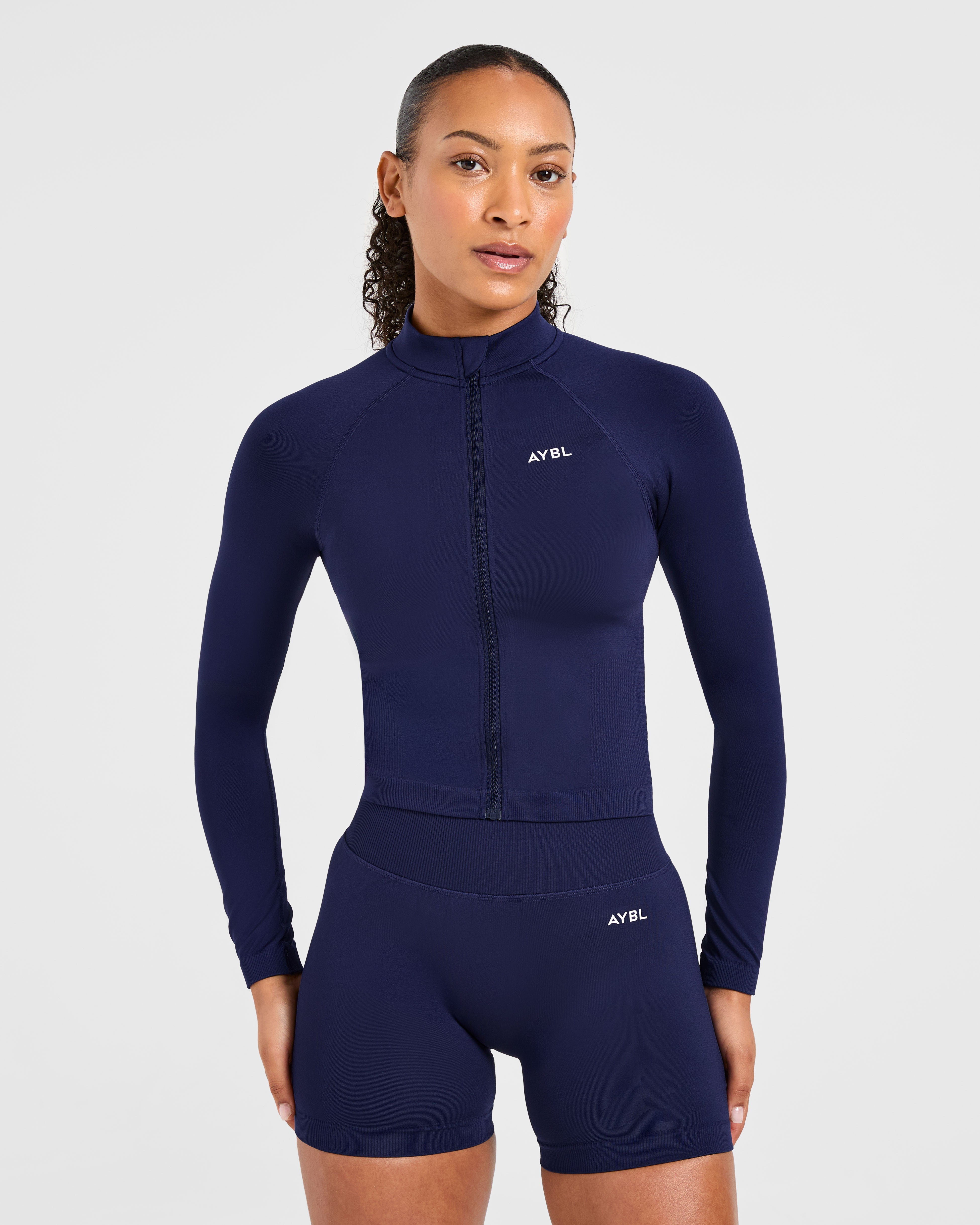Chaqueta Adapt Sin Costuras - Azul Marino